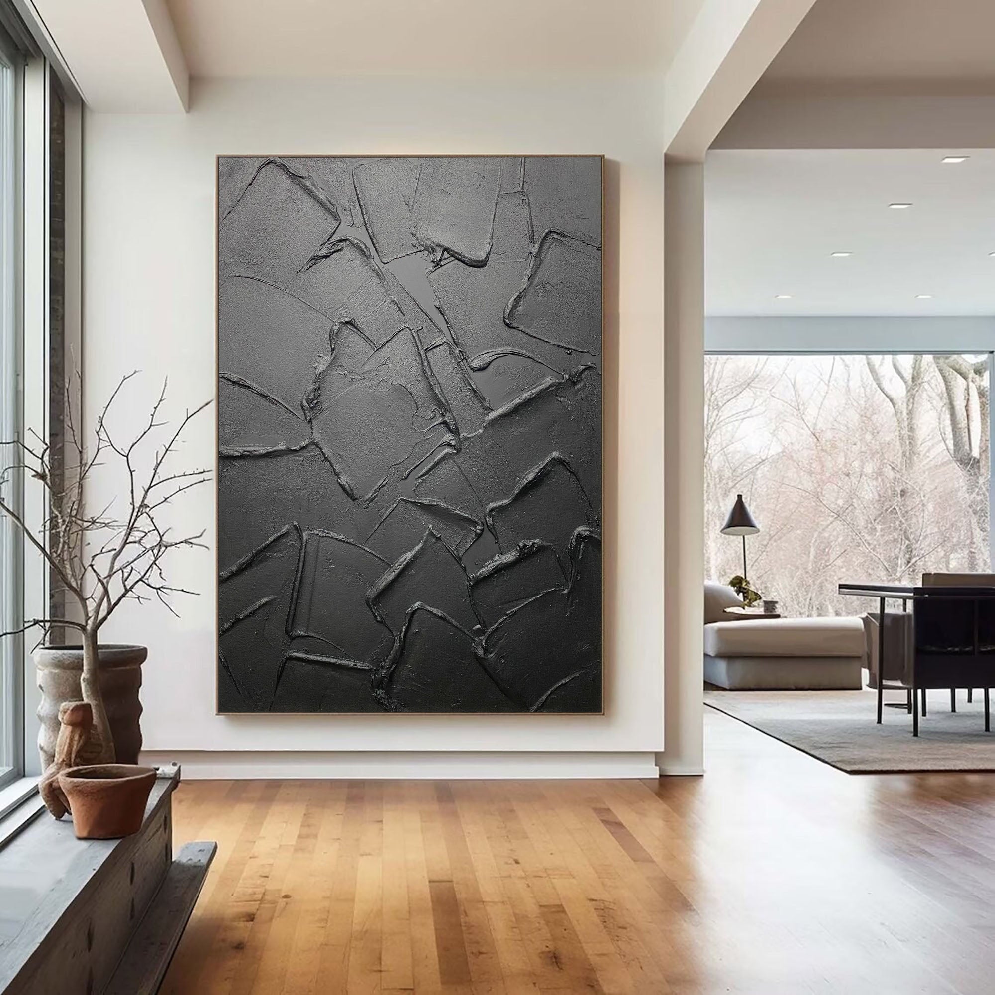 Simplistic Style Oil Painting | Modern Art for Elegant Home Decor #BM 083