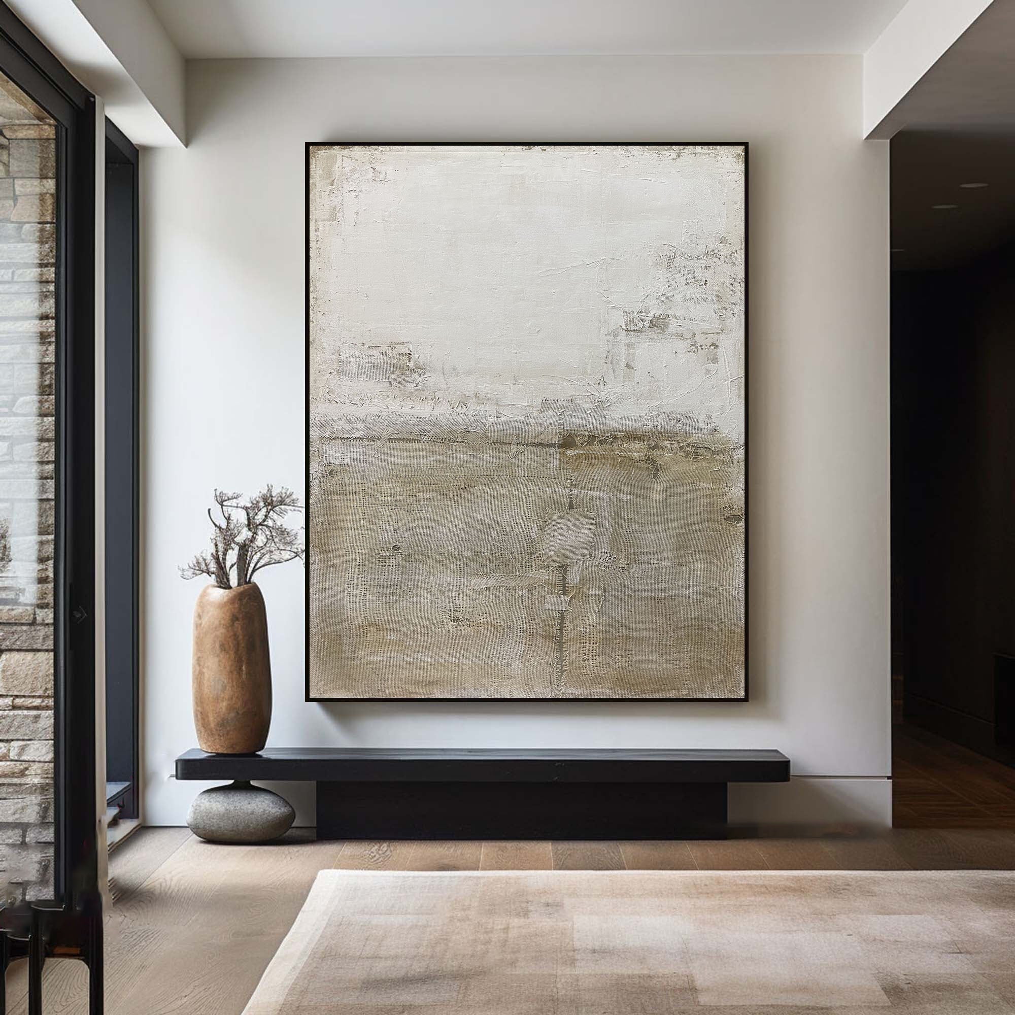 Grey Abstract Painting #GAP 012