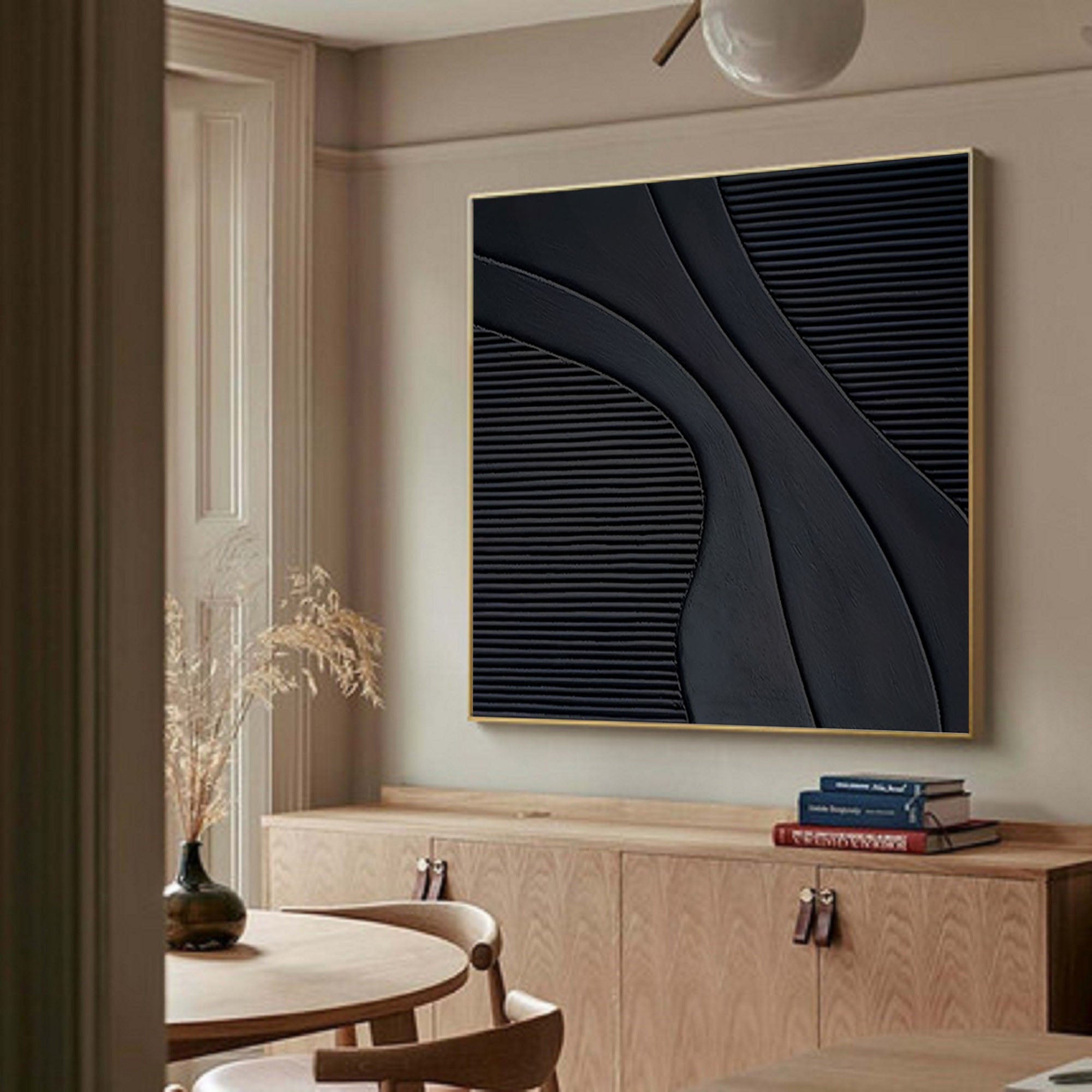 High-End Abstract Art Oil Painting for Luxury Interiors #BM 075