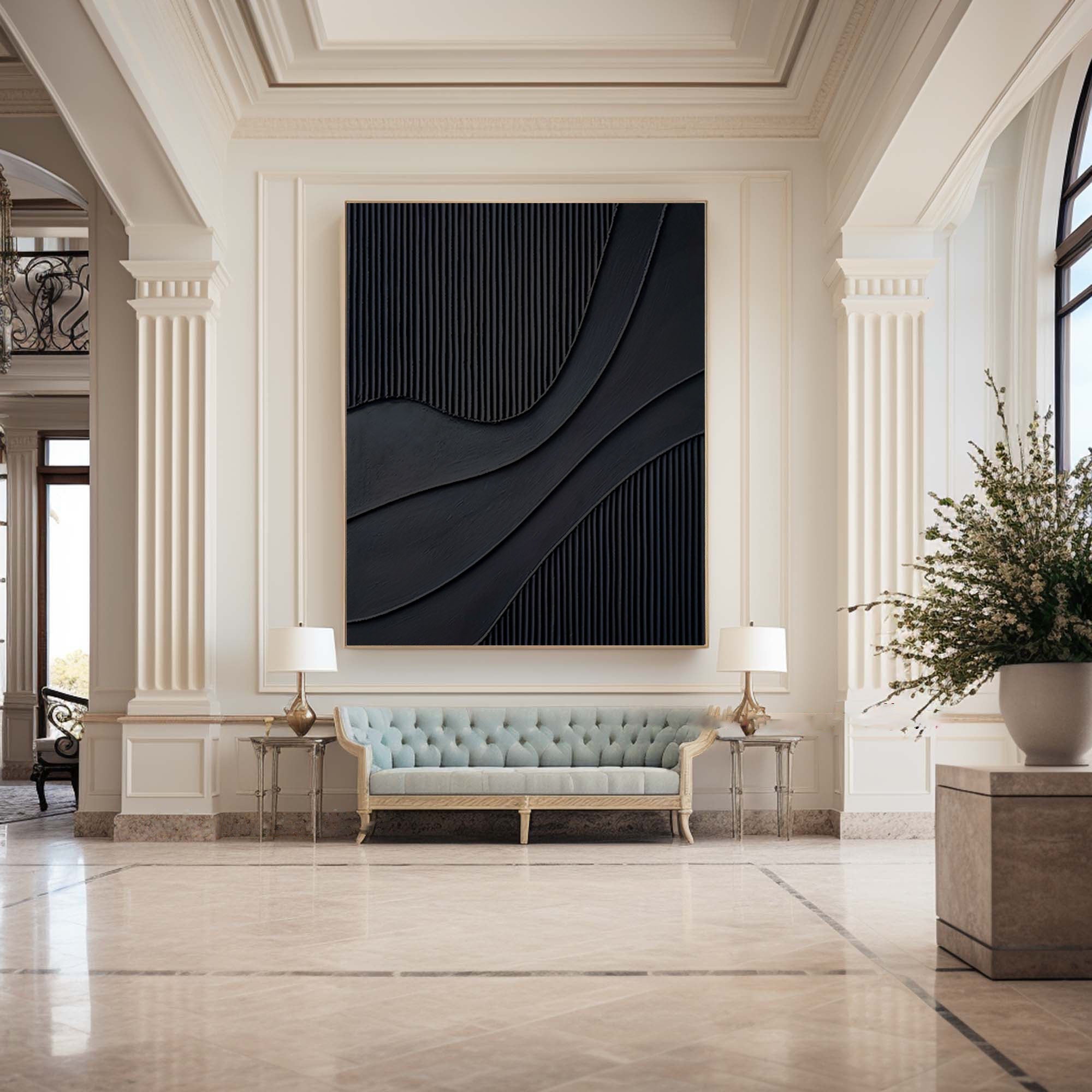 Simplistic Style Oil Painting | Modern Art for Elegant Home Decor #BM 080