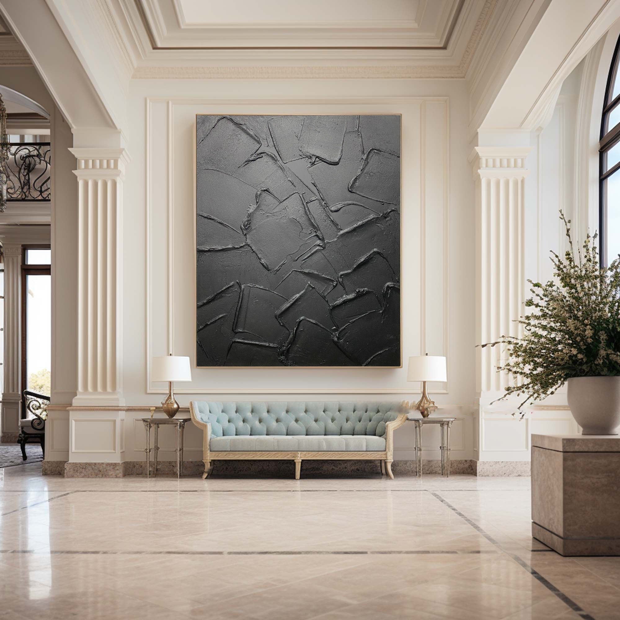 Simplistic Style Oil Painting | Modern Art for Elegant Home Decor #BM 083