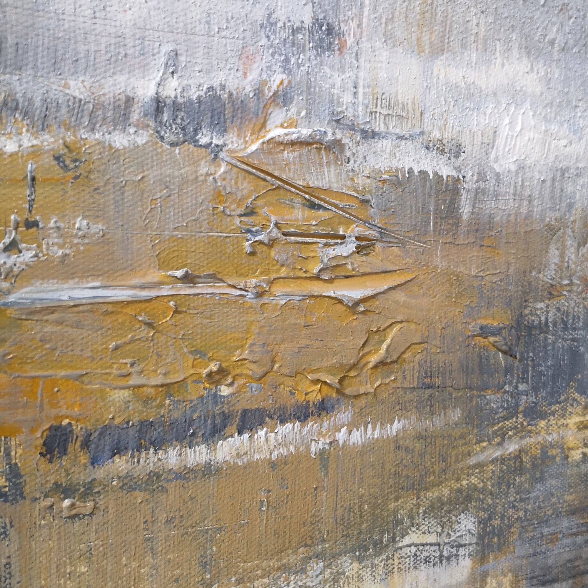 Square Abstract Painting #IS25
