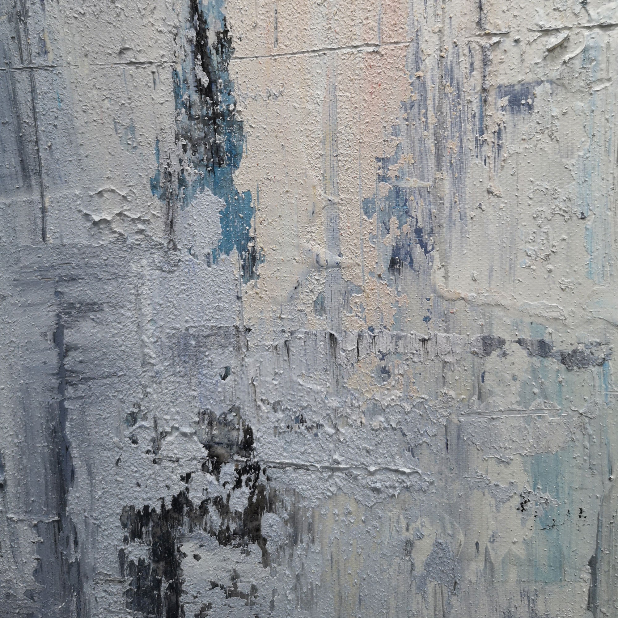 Blue Abstract Landscape Painting #IS40