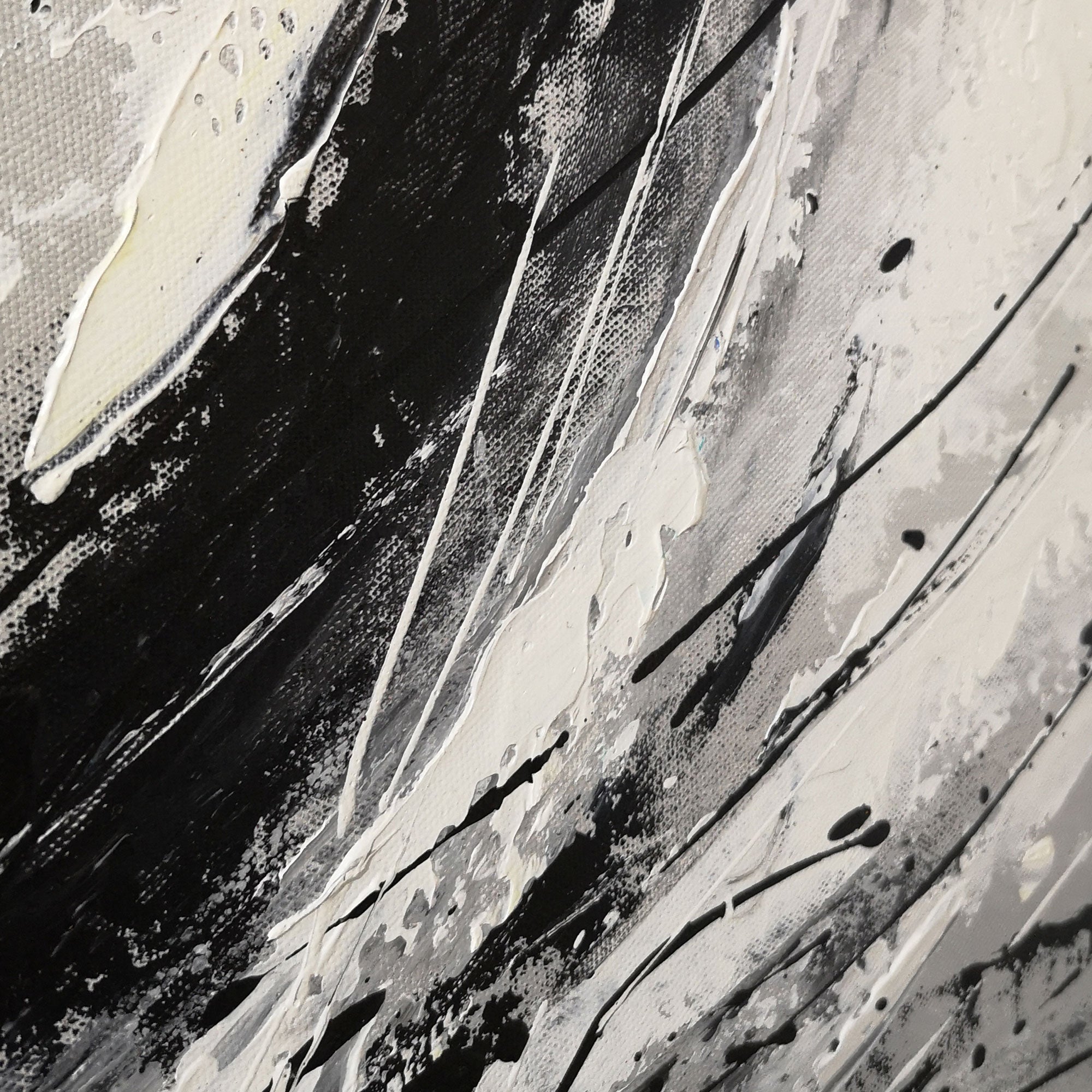 Square Abstract Painting #IS31