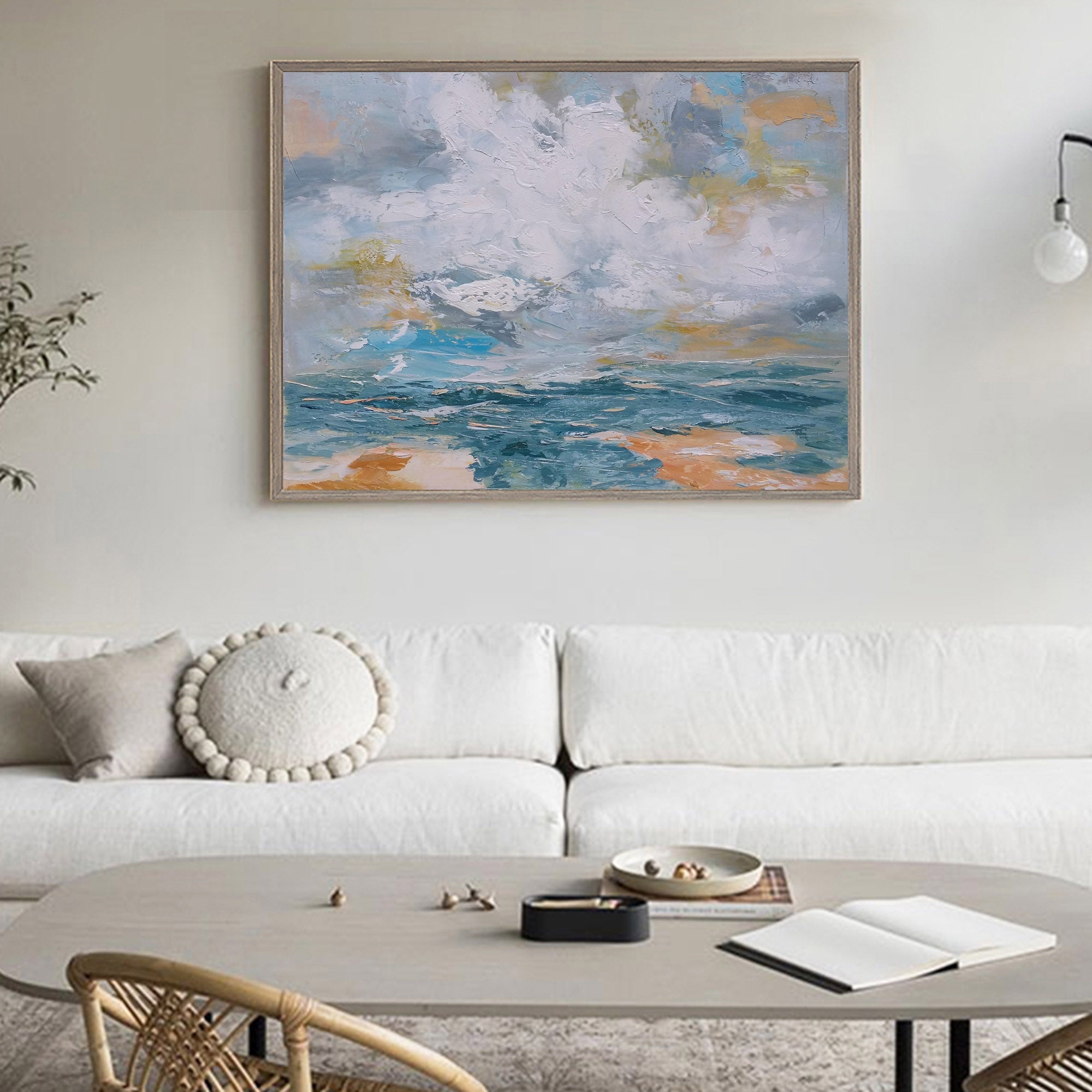 Abstract Ocean Painting #ABSH39