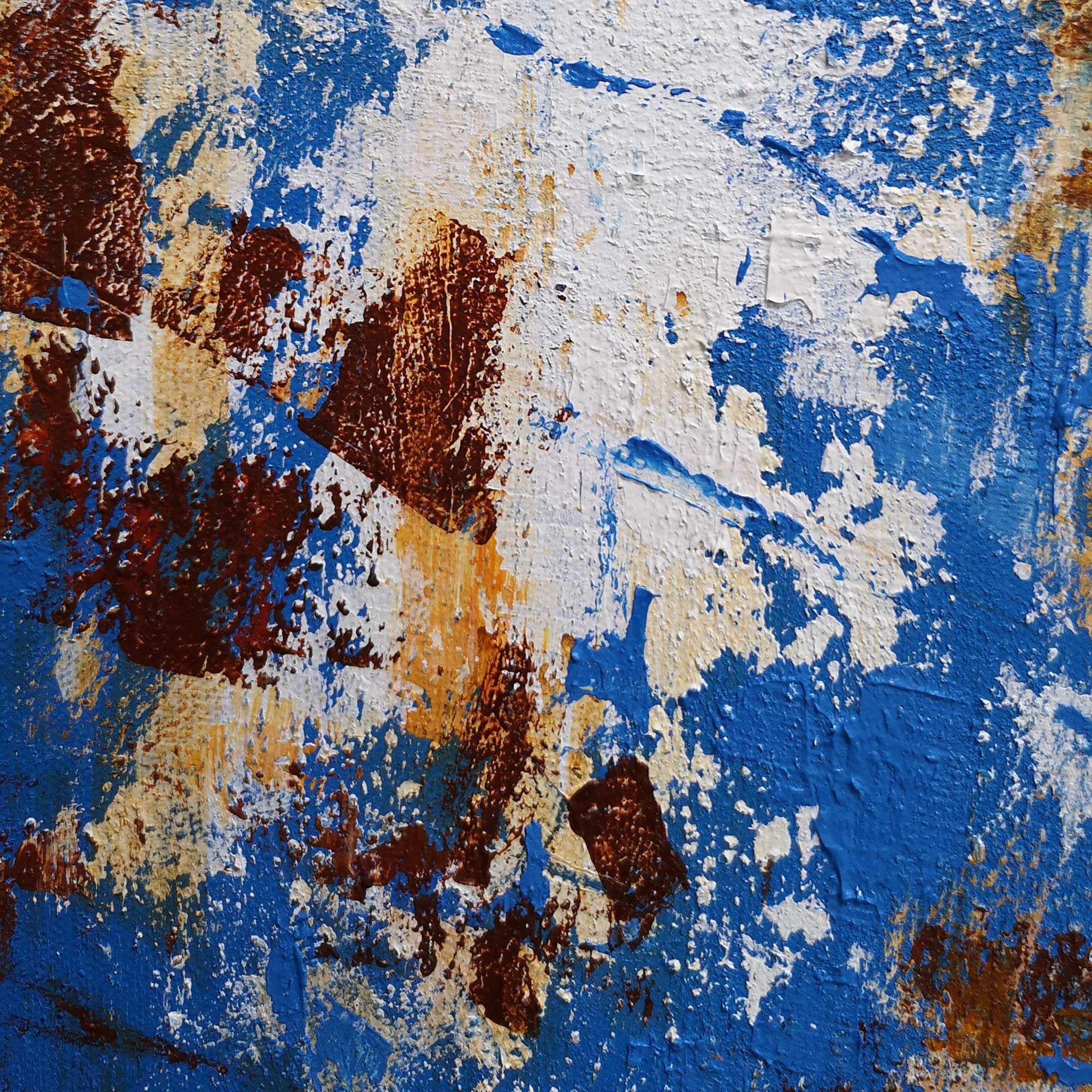 Blue Abstract Painting #IS27