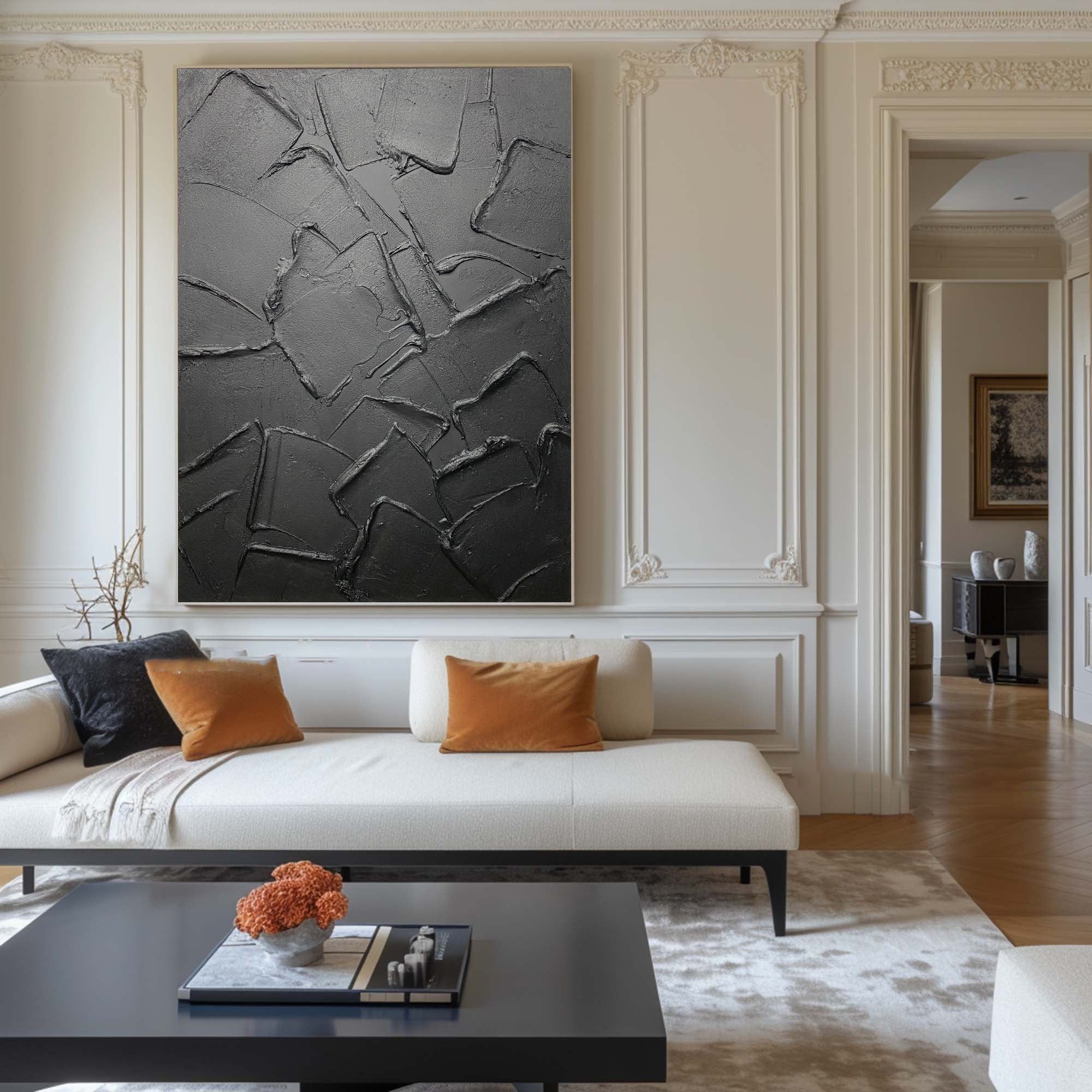 Simplistic Style Oil Painting | Modern Art for Elegant Home Decor #BM 083