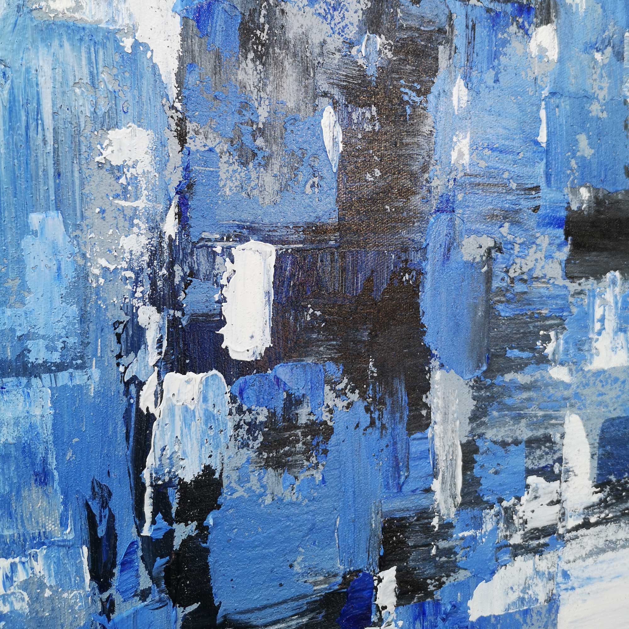 Blue Abstract Painting #IS47