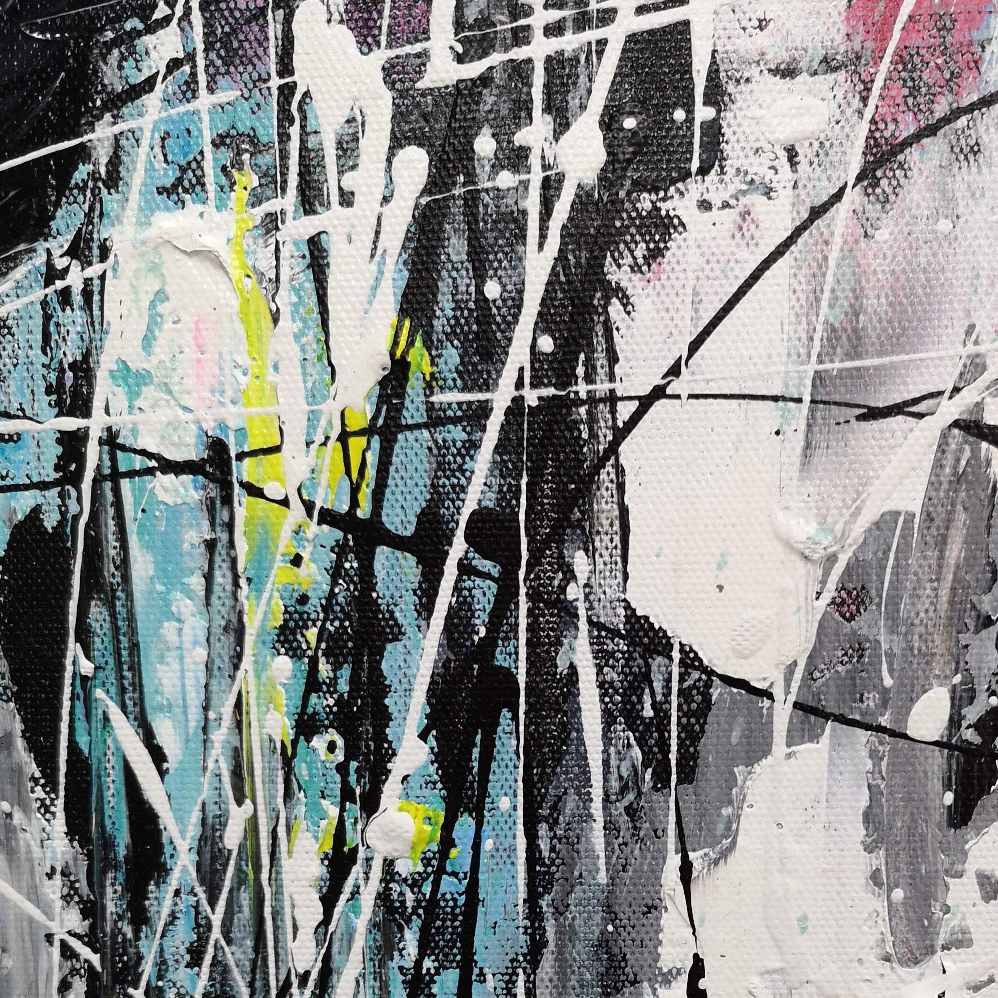 Square Abstract Painting #IS33