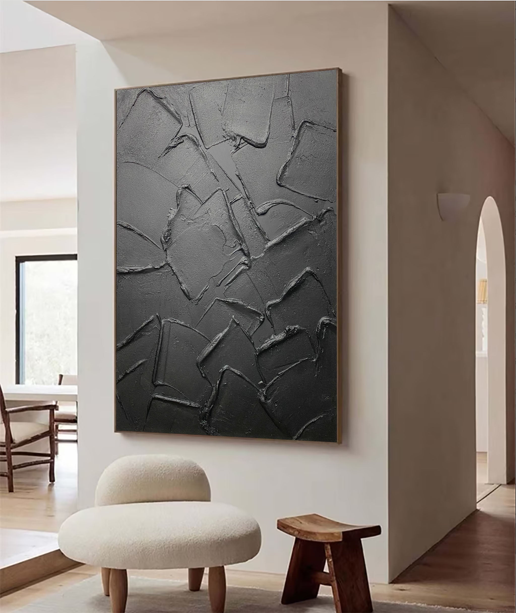 Simplistic Style Oil Painting | Modern Art for Elegant Home Decor #BM 083