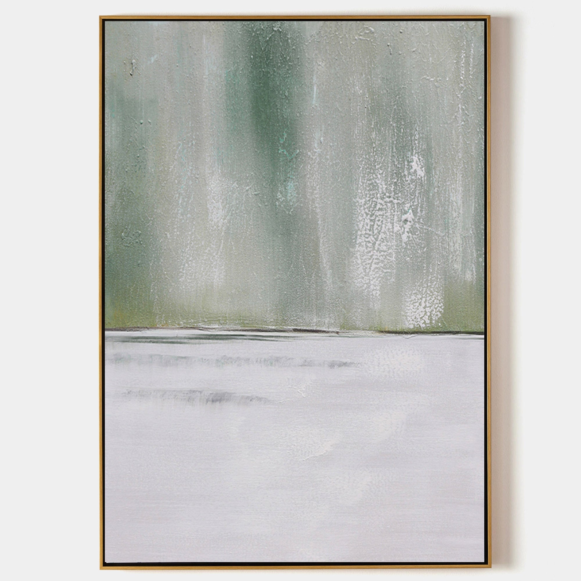 Abstract Green Painting #ABAV161