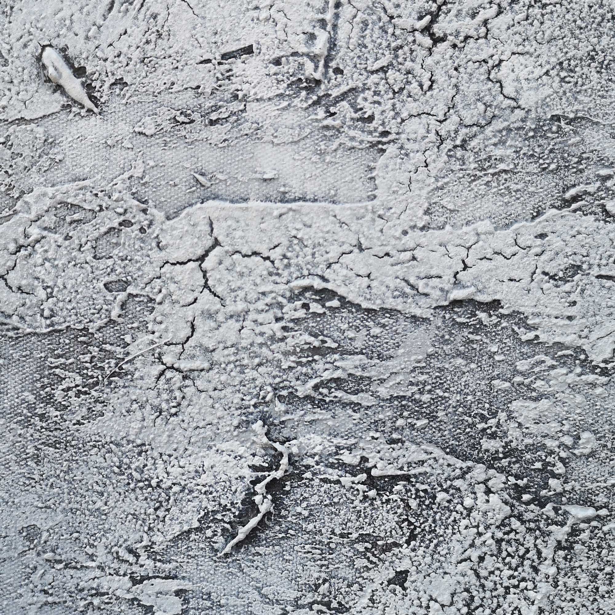 Grey WHite Abstract Painting #IS46