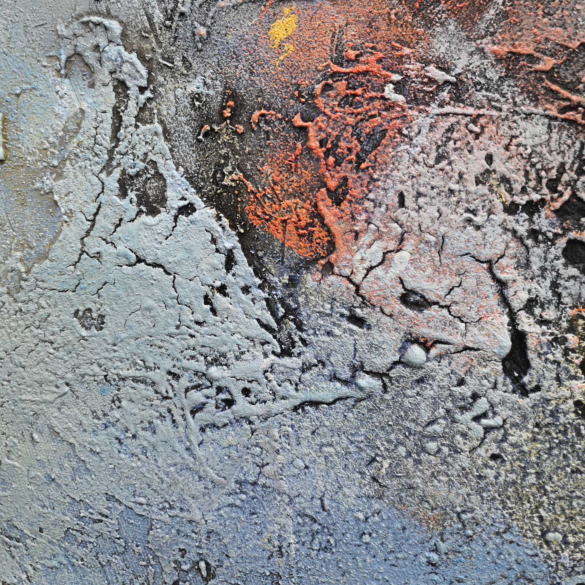 Square Abstract Painting #IS42