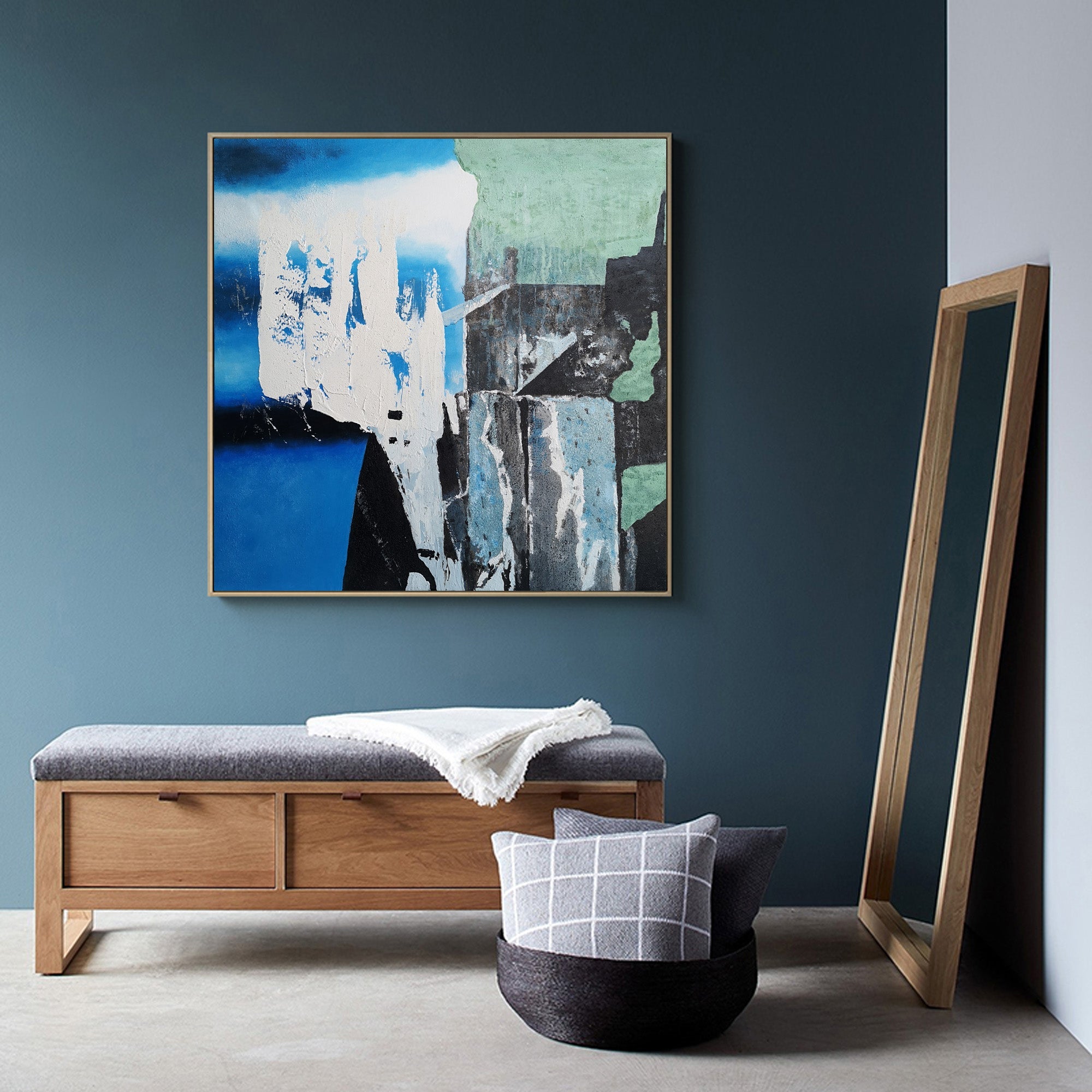 Square Abstract Painting #IS18