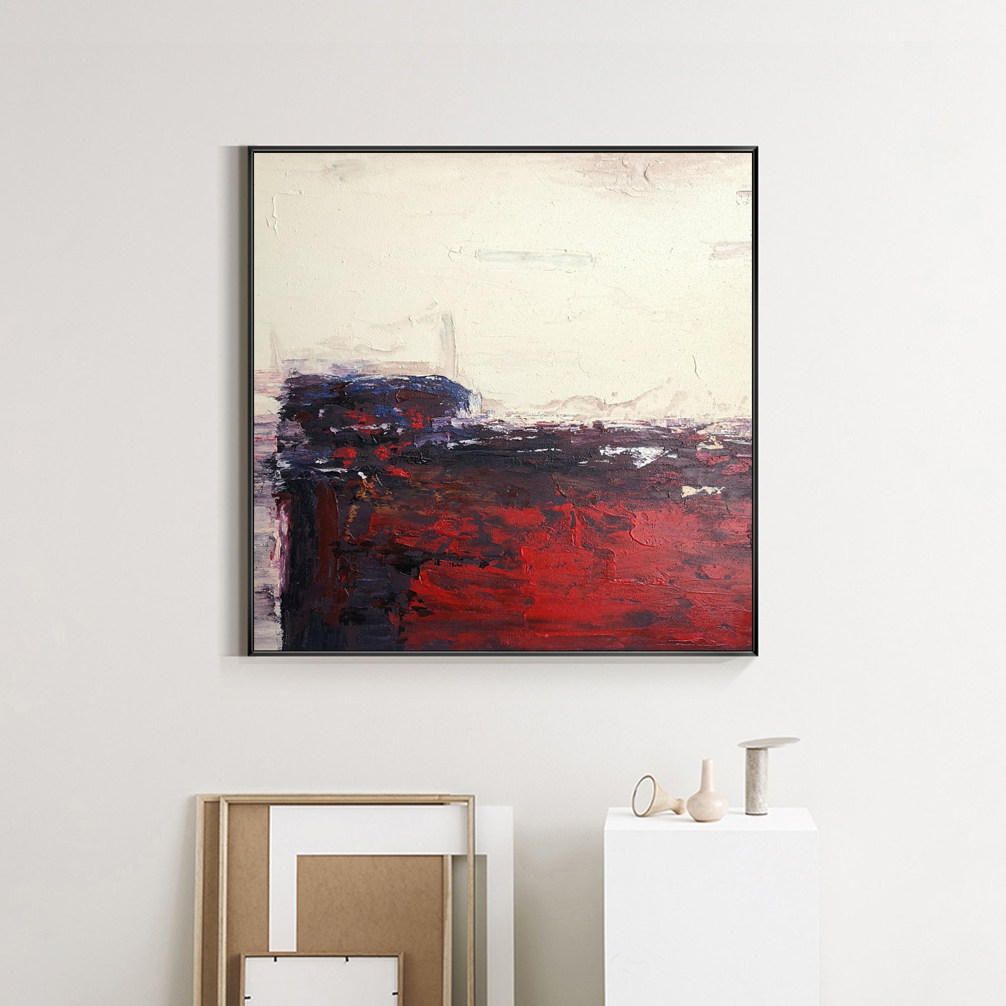 Square Abstract Painting #IS20