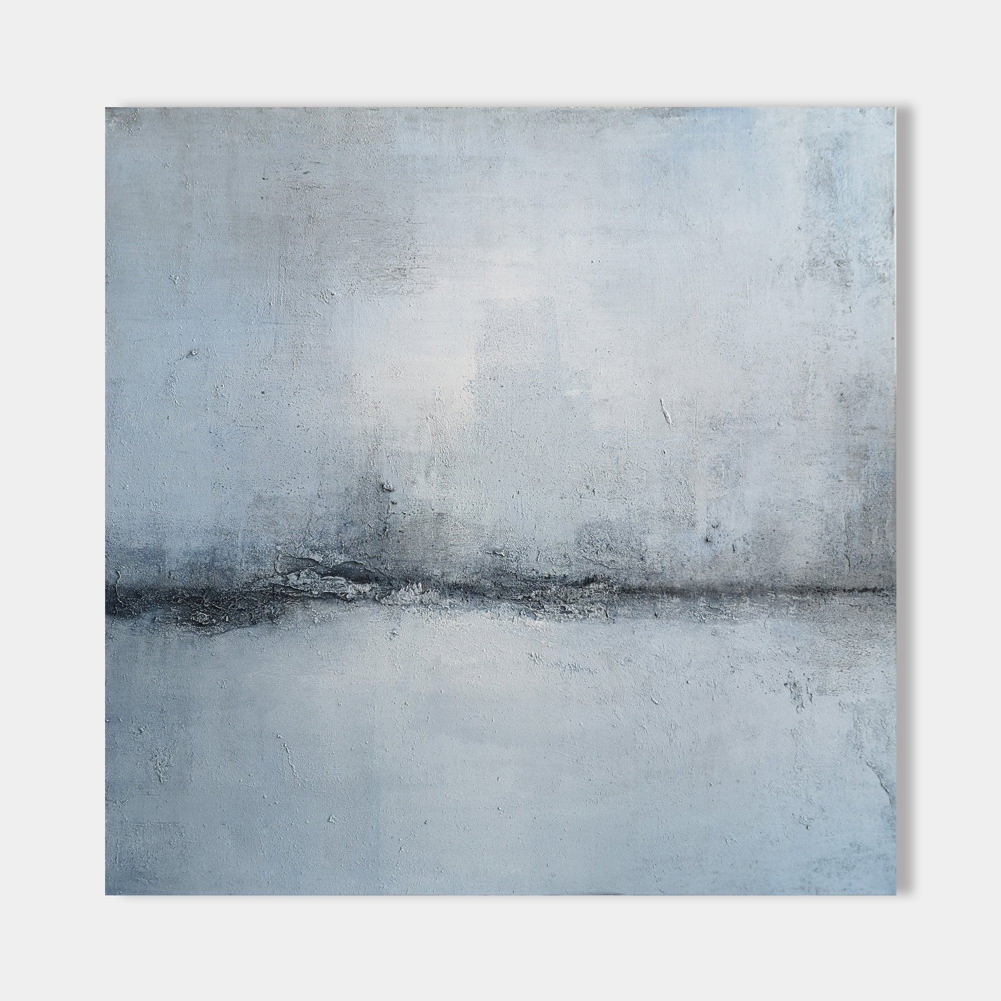 Light BLue Abstract Art #IS19