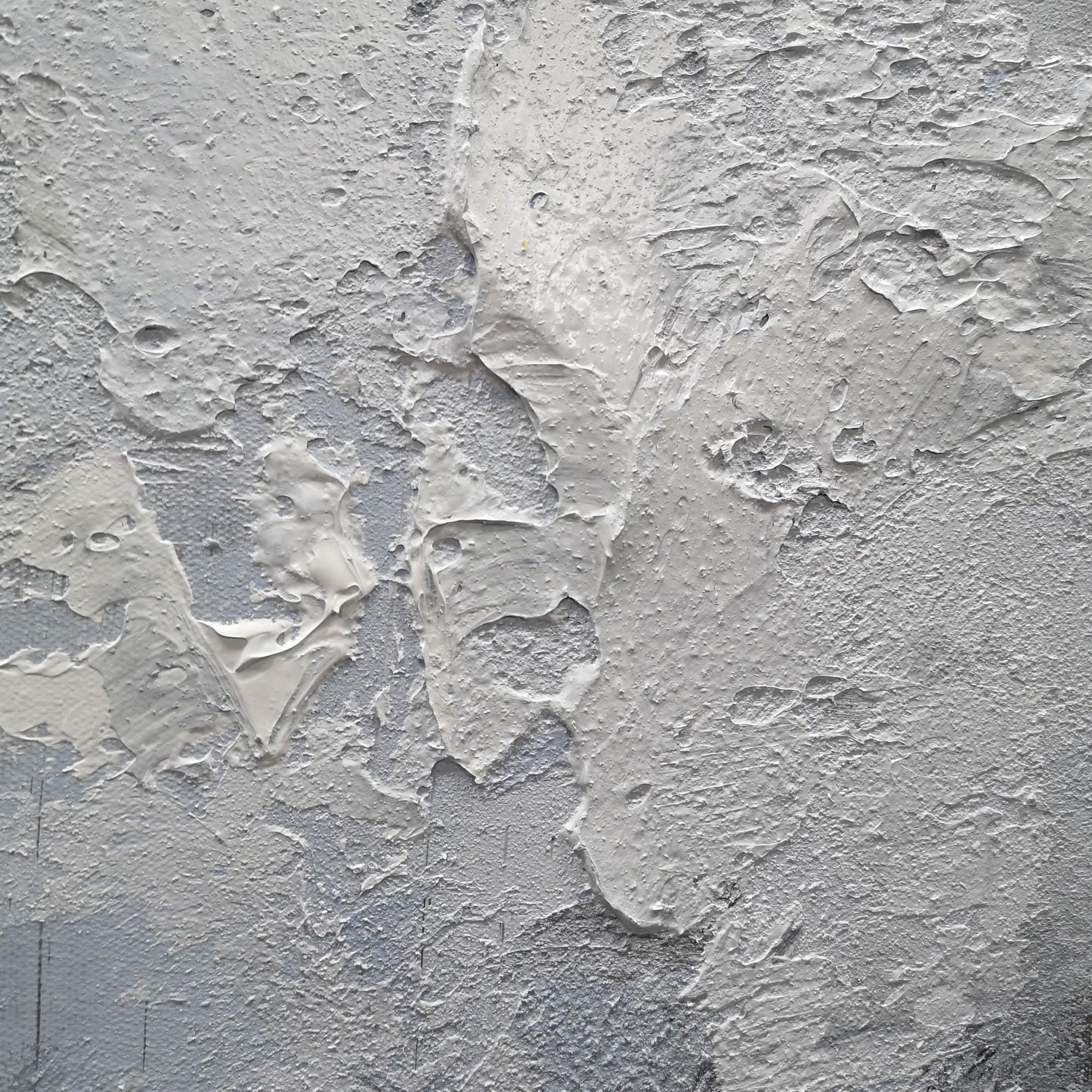Grey White Abstract Painting #IS03