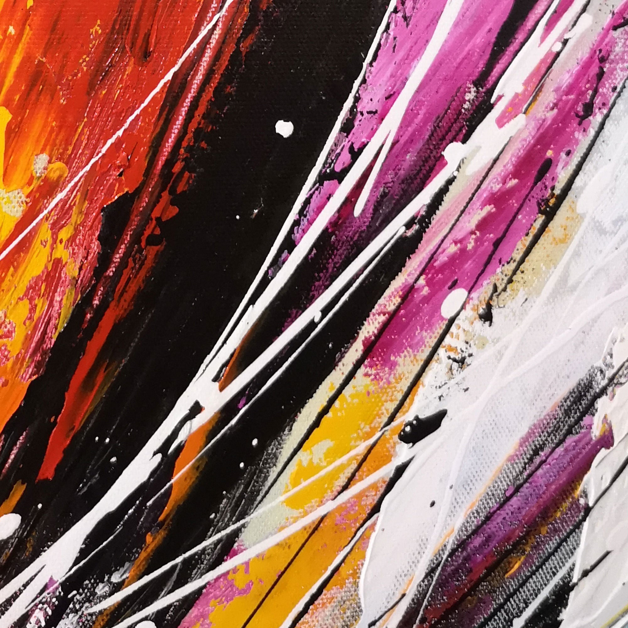 Square Abstract Painting #IS32