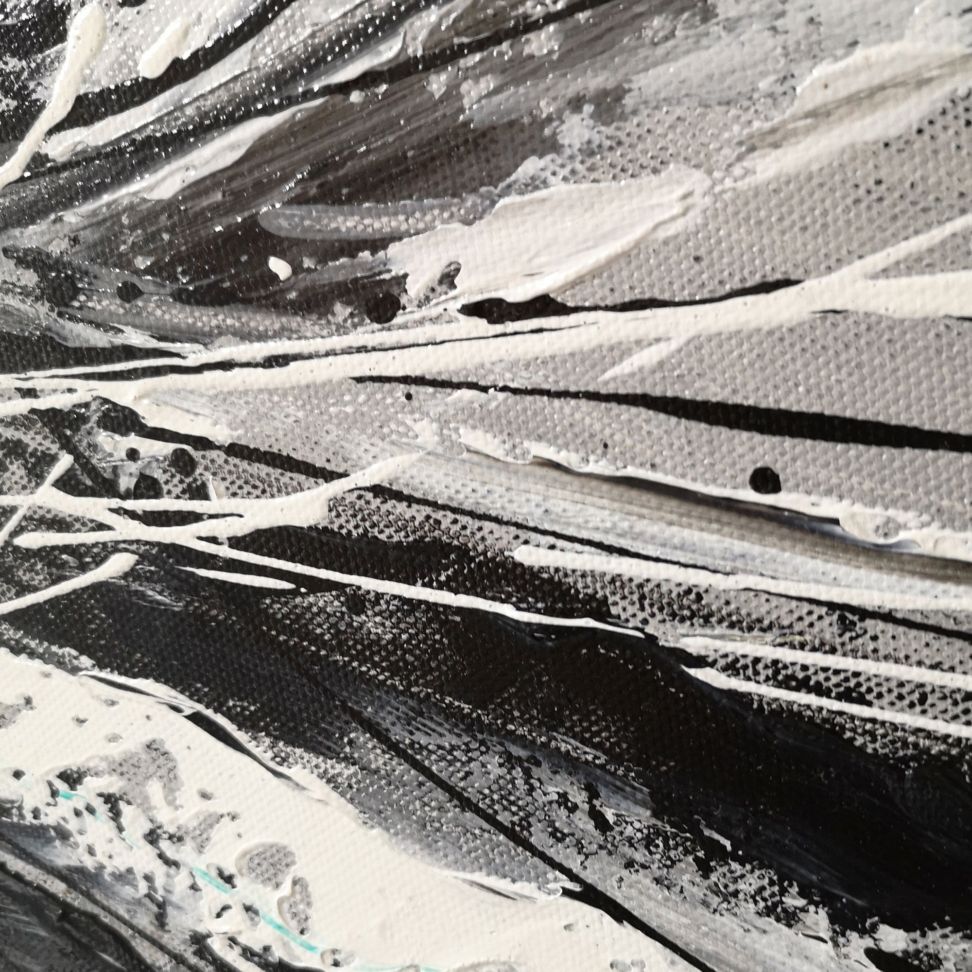 Square Abstract Painting #IS31