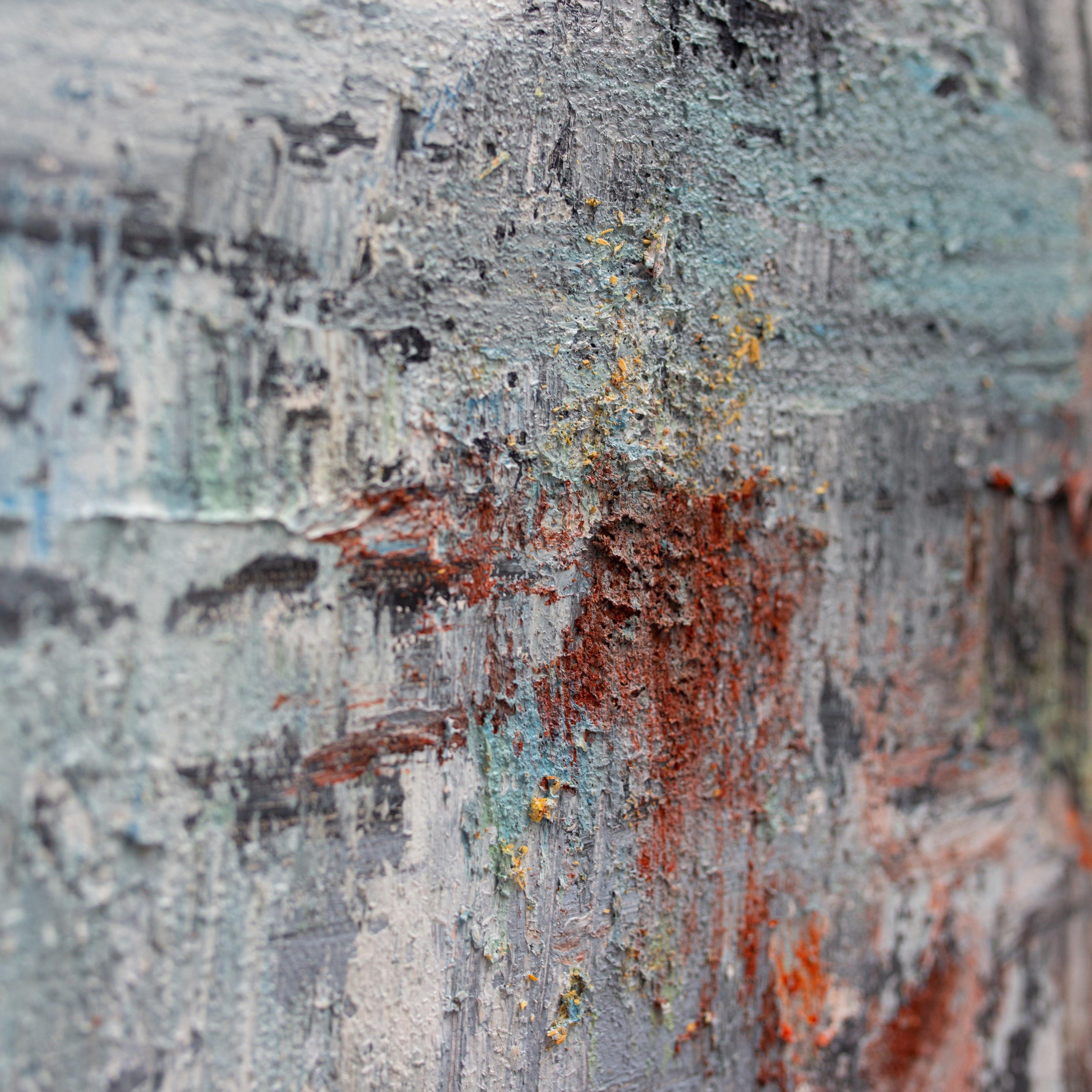 Blue And Green Abstract Art #ABAV37