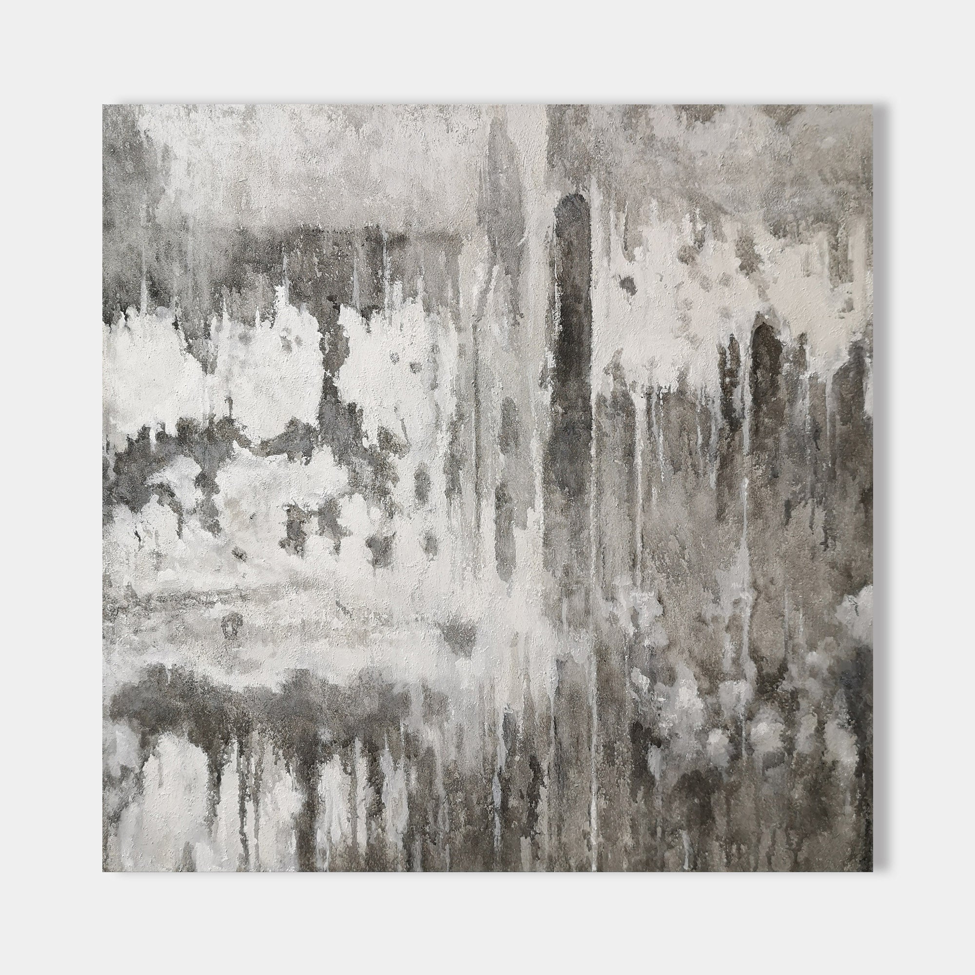 Grey Abstract Painting #IS28