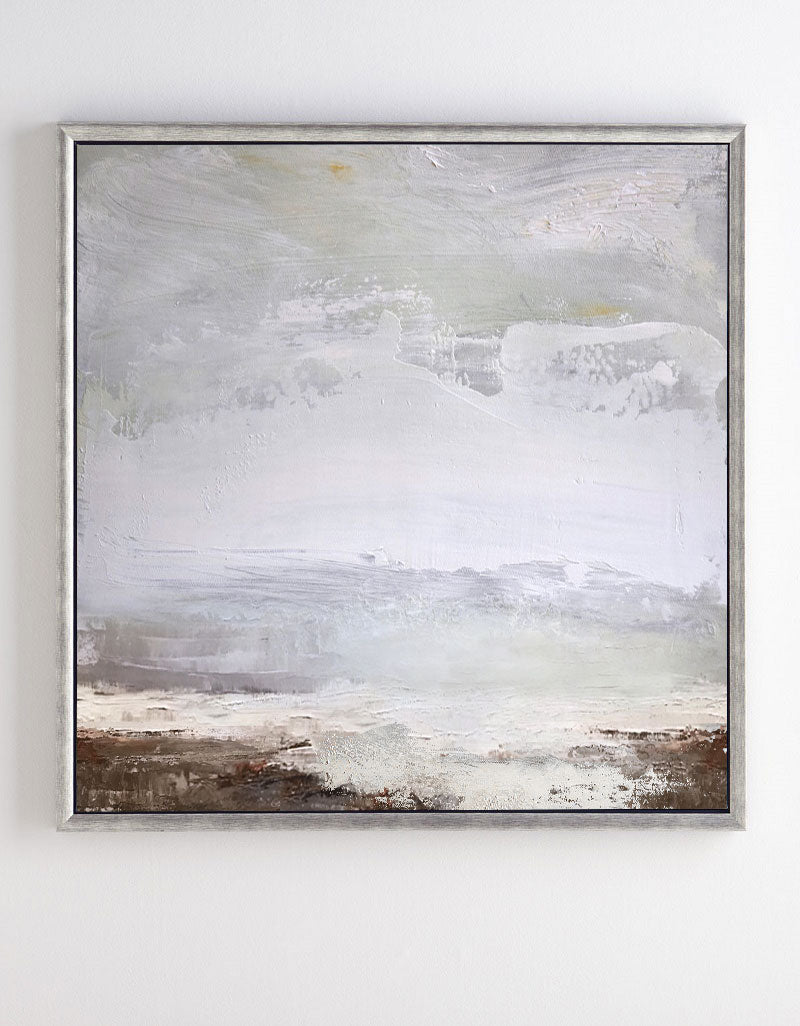 Square Abstract Sky And Sea Painting #ABSS02