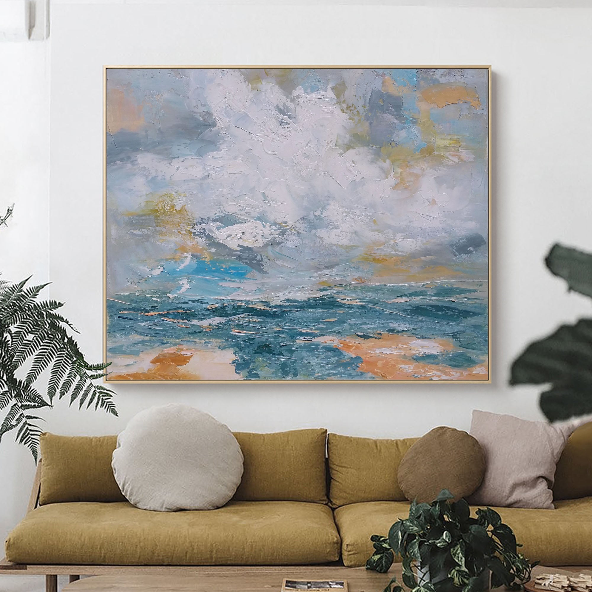 Abstract Ocean Painting #ABSH39