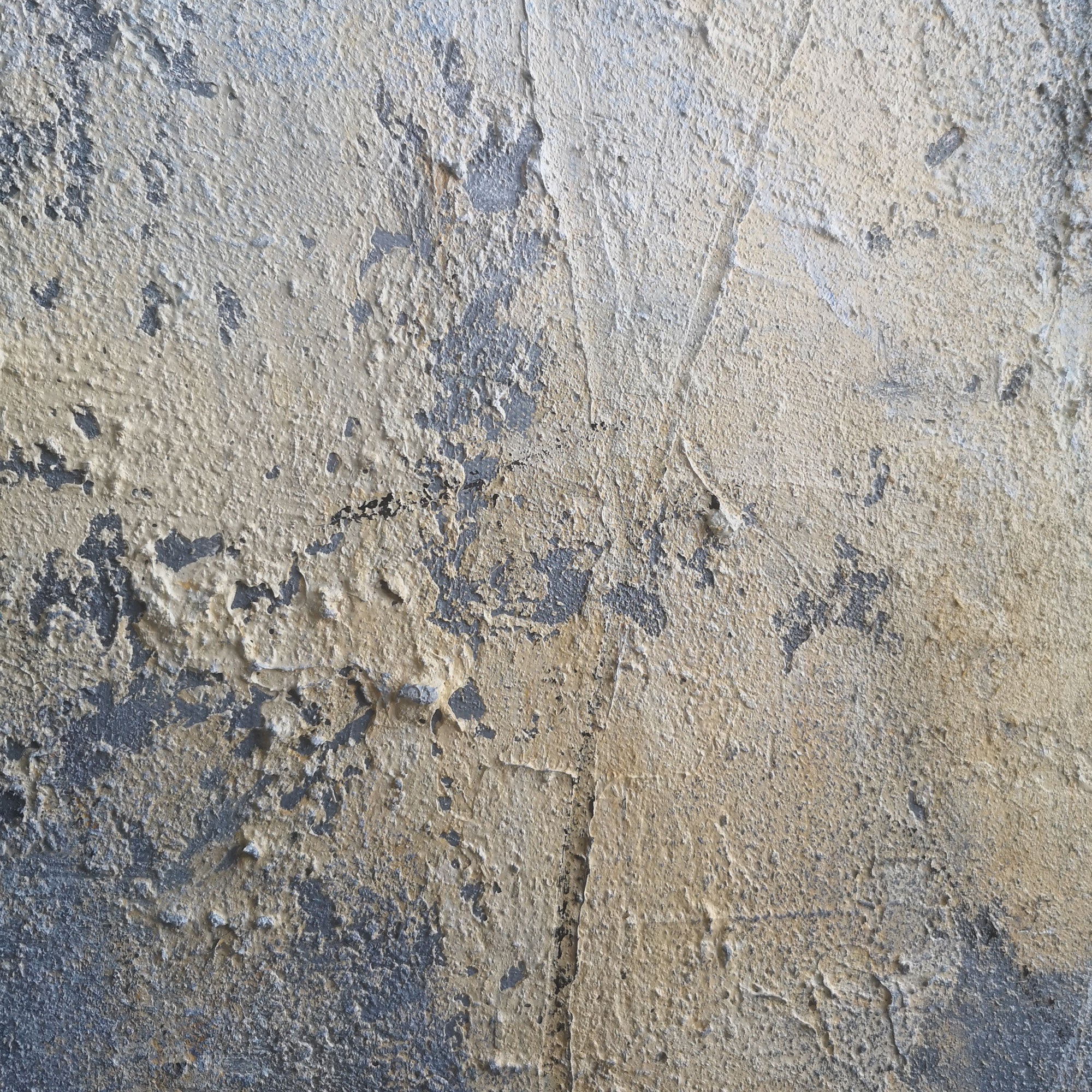 Yellow Grey Abstract Painting #IS11