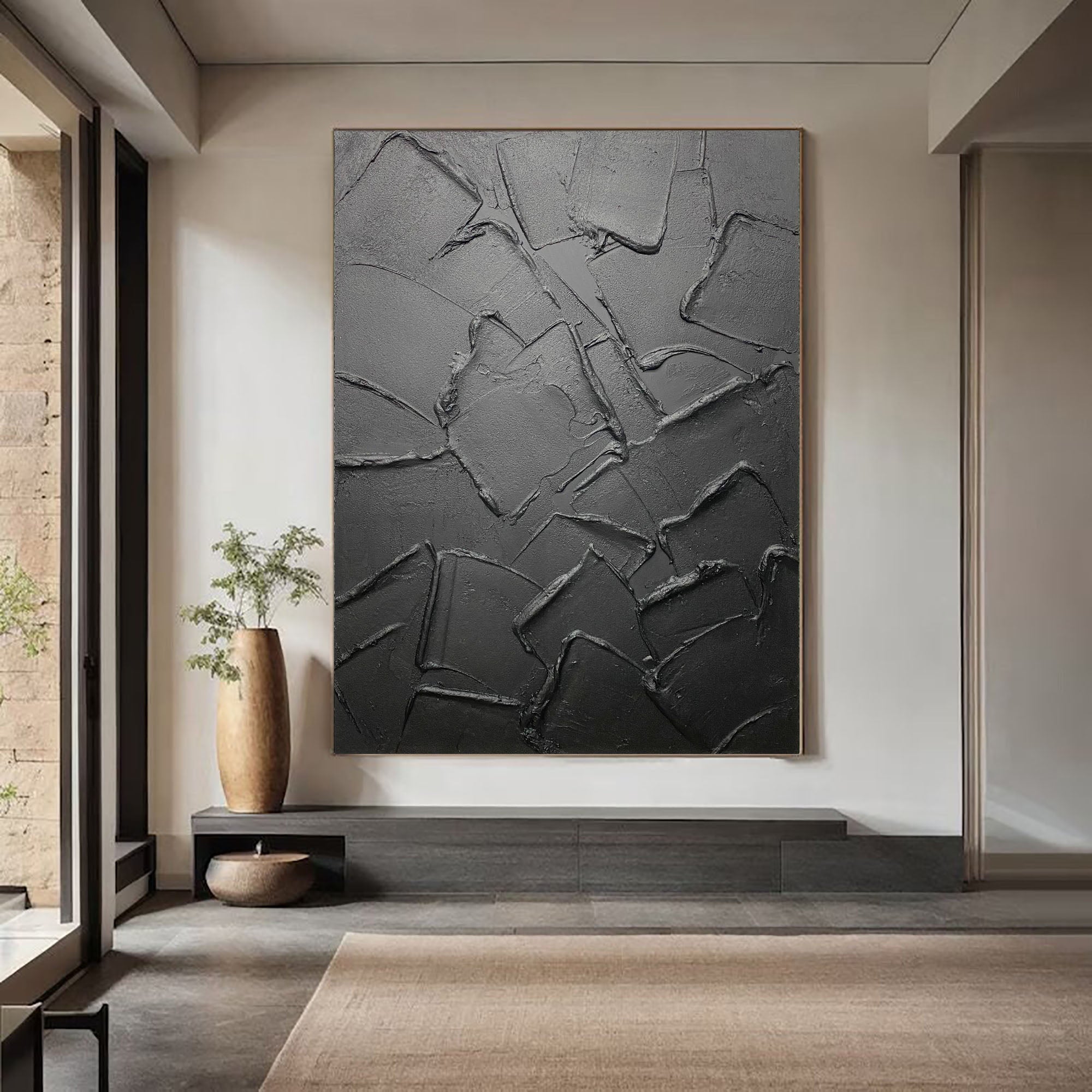 Simplistic Style Oil Painting | Modern Art for Elegant Home Decor #BM 083