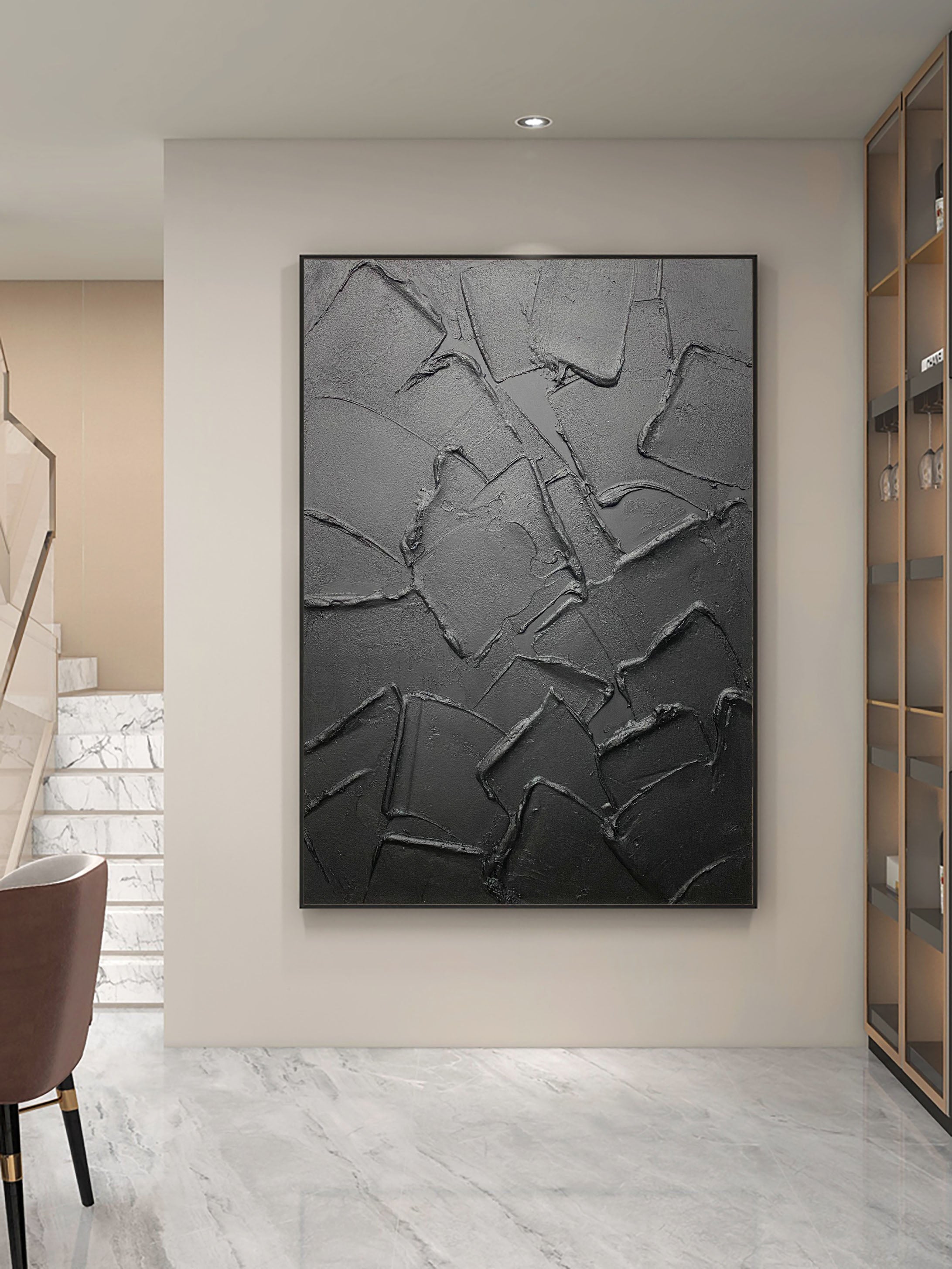 Simplistic Style Oil Painting | Modern Art for Elegant Home Decor #BM 083