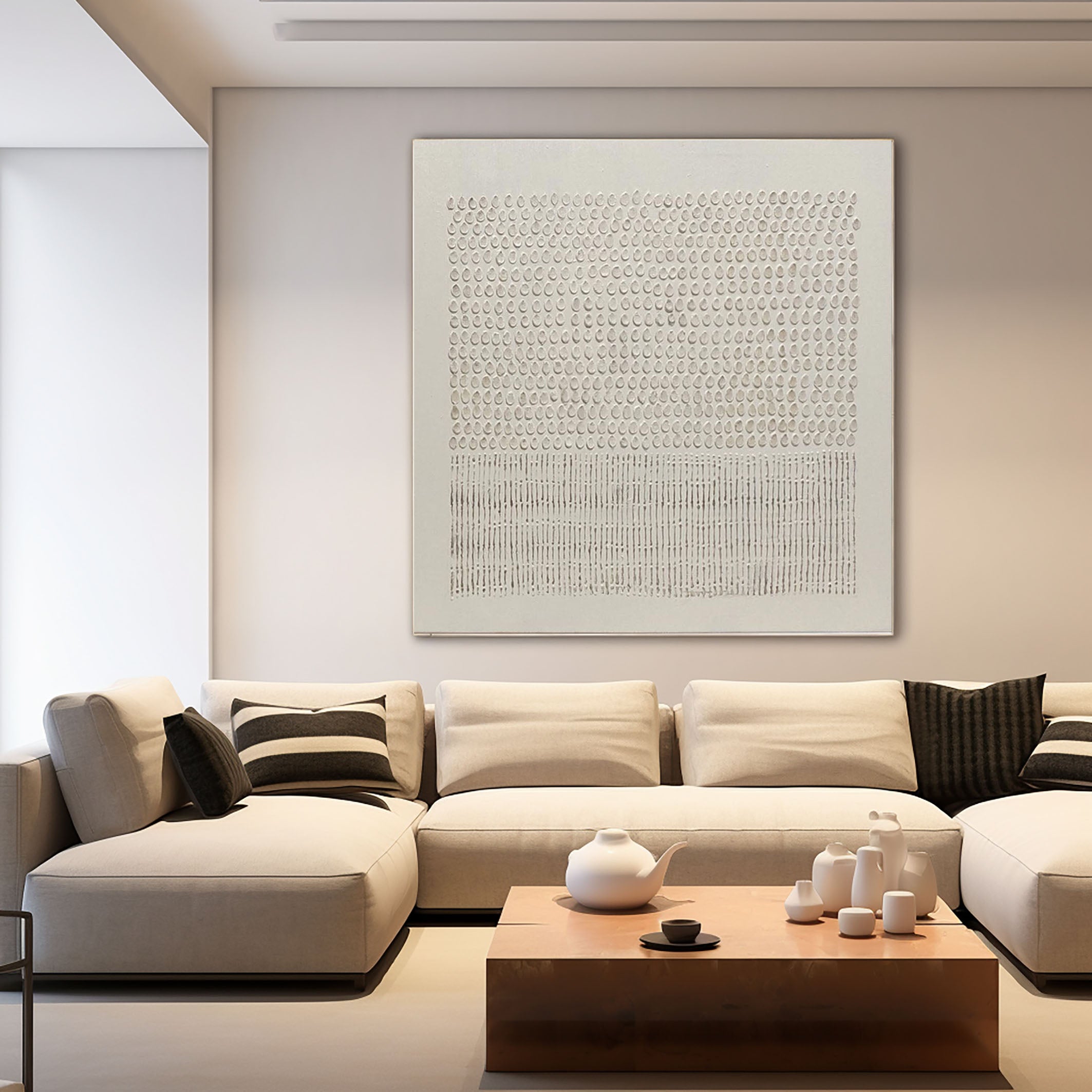 Contemporary Minimalist Wabi Sabi Art #WS 035