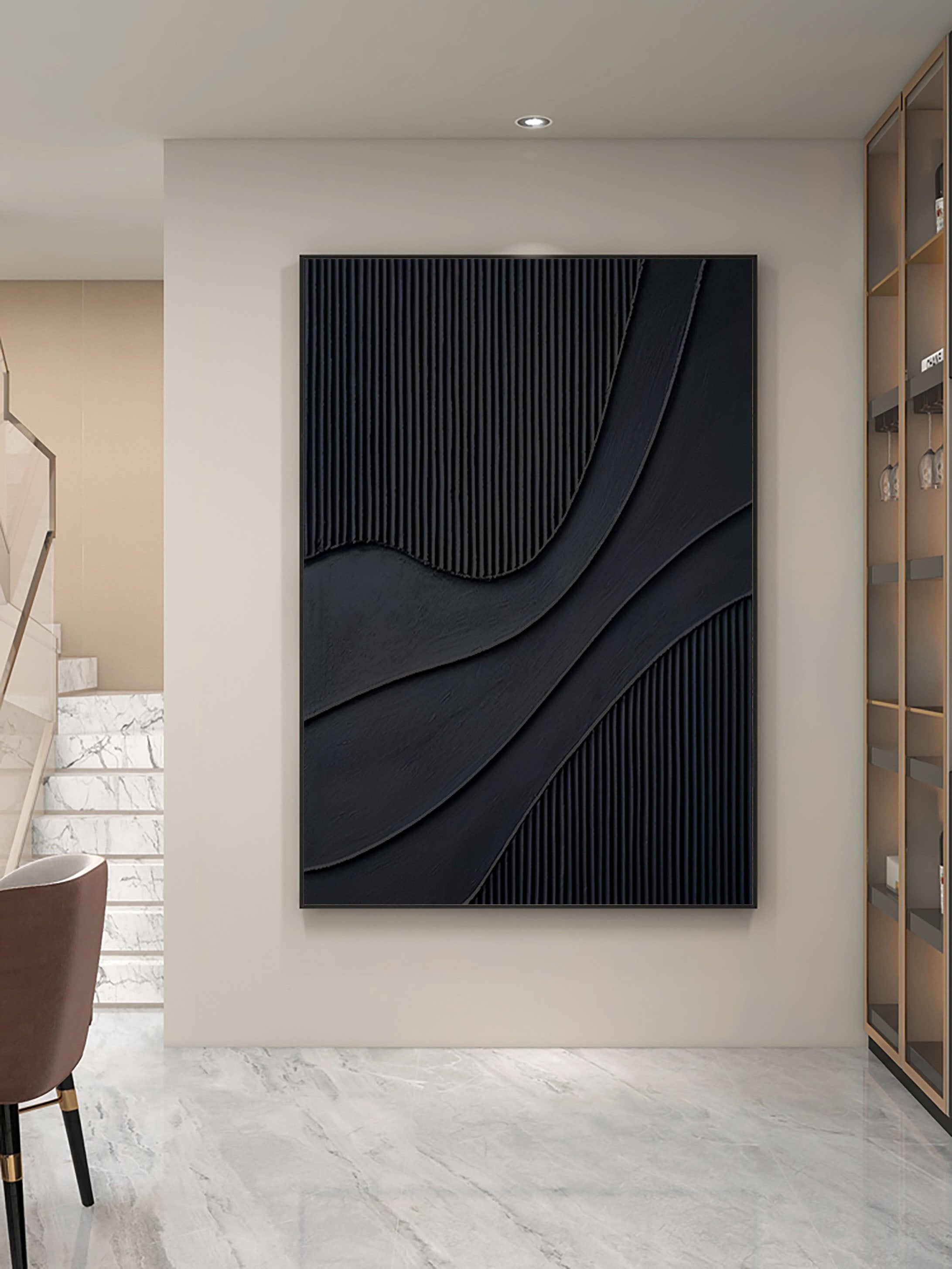 Simplistic Style Oil Painting | Modern Art for Elegant Home Decor #BM 080