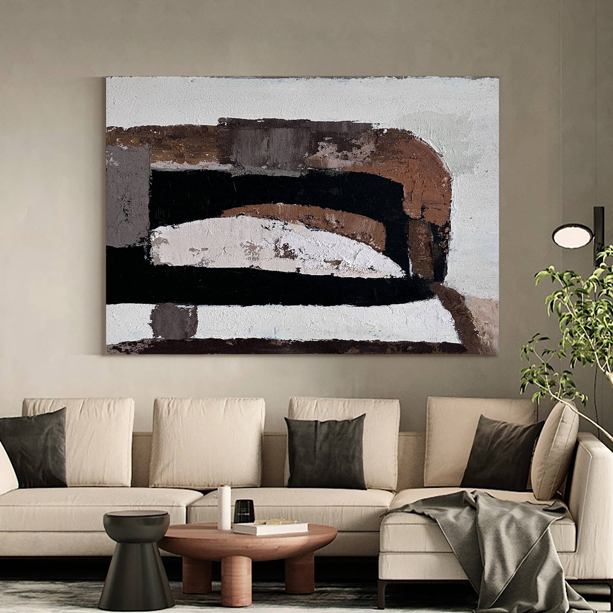 Modern Abstract Painting #ABAH106