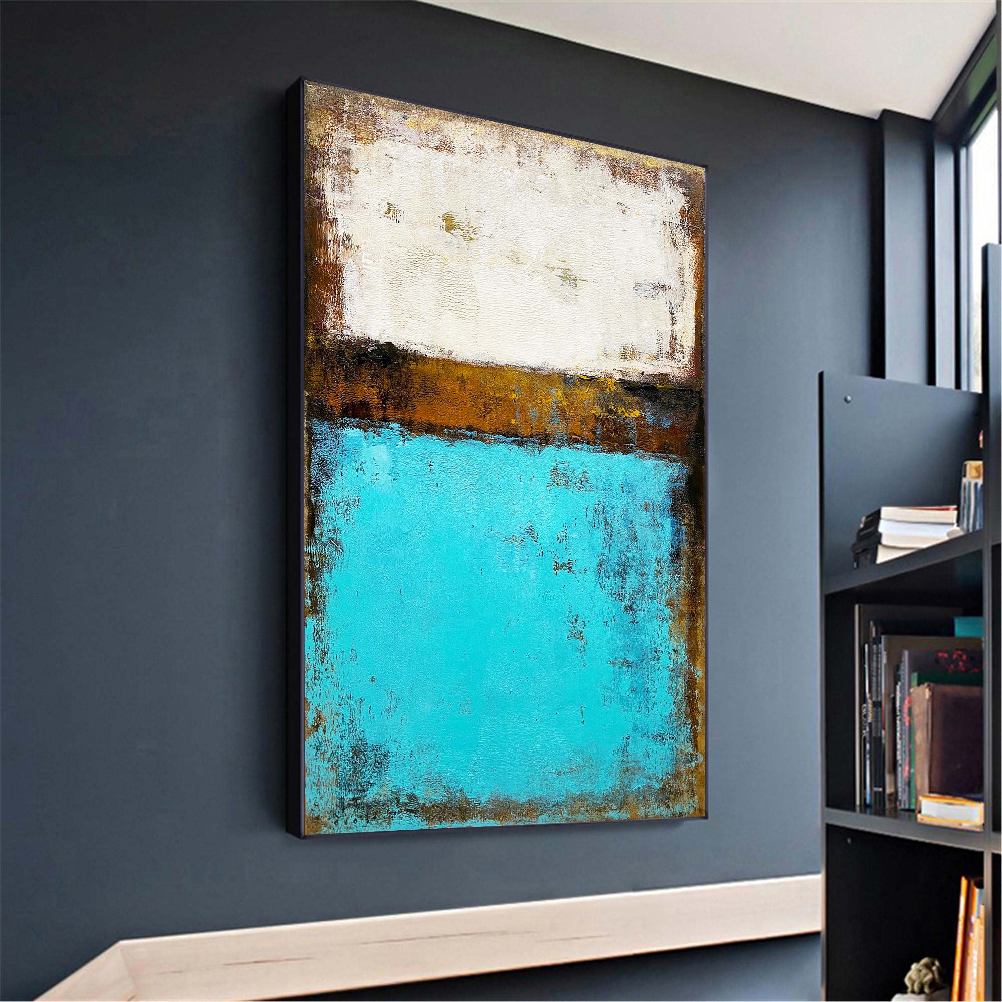 Abstract Seascape Painting #ABAV111