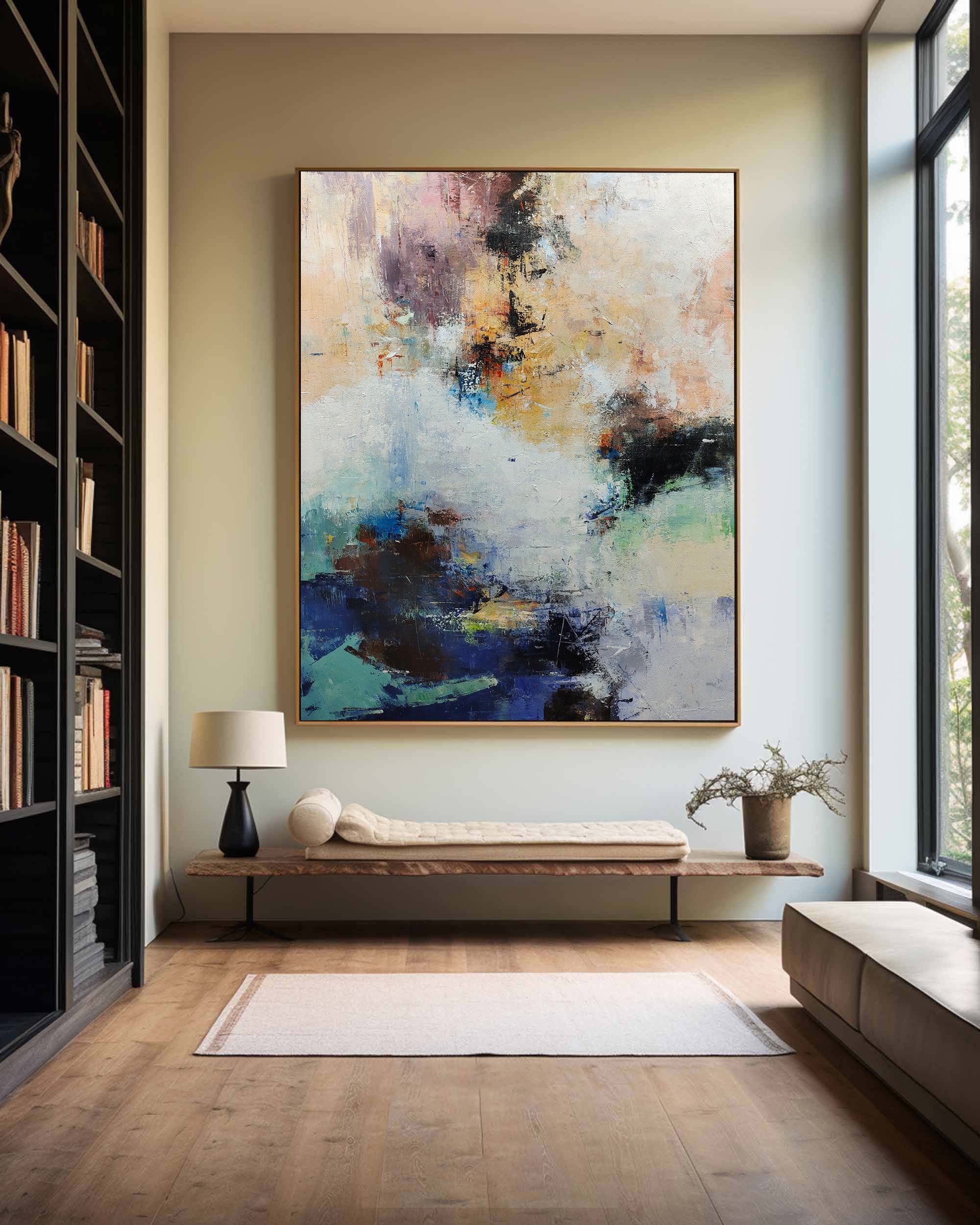 Modern Abstract Painting #ABAV372