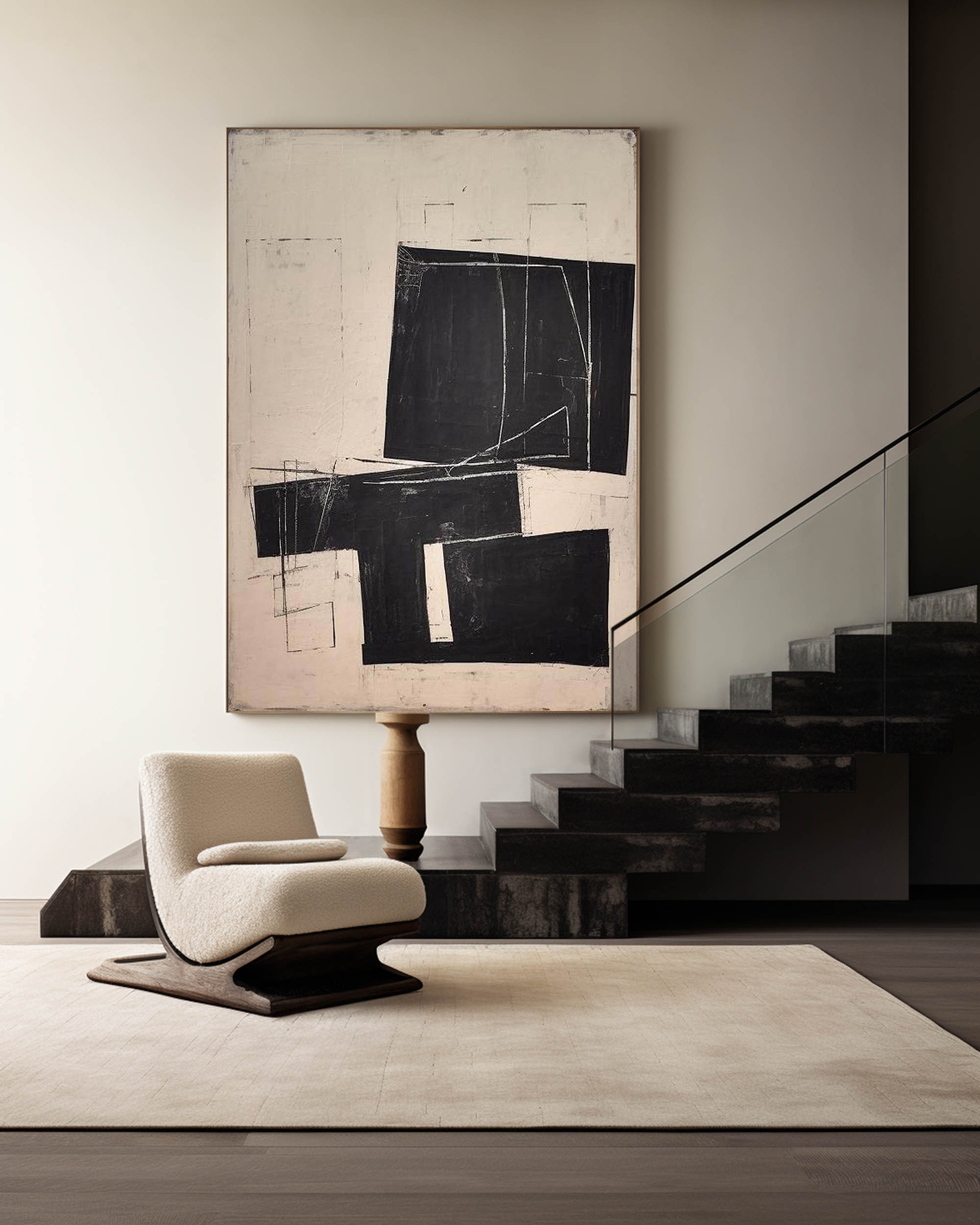 Modern Abstract Painting #ABAV427
