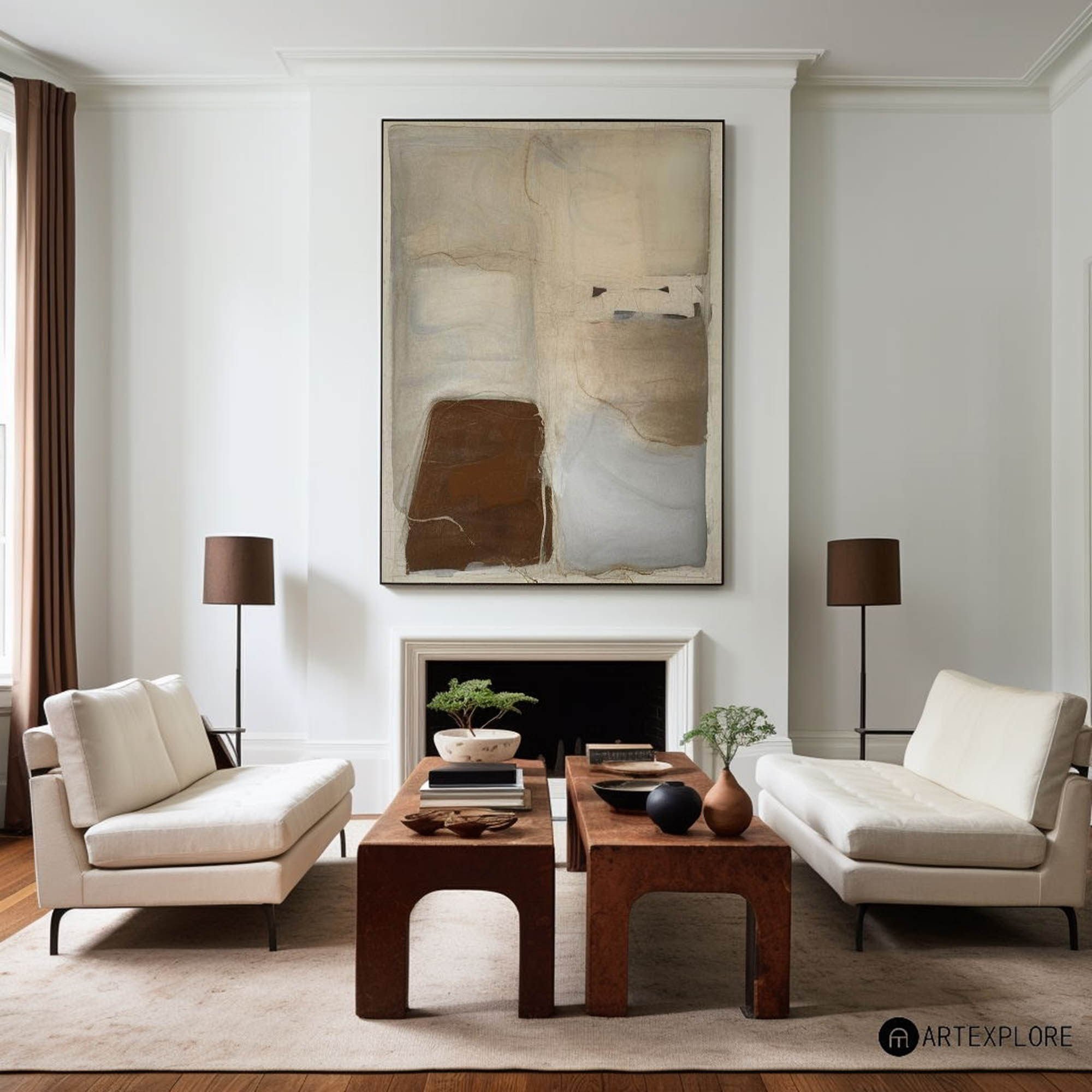 Modern Abstract Painting #ABAV438