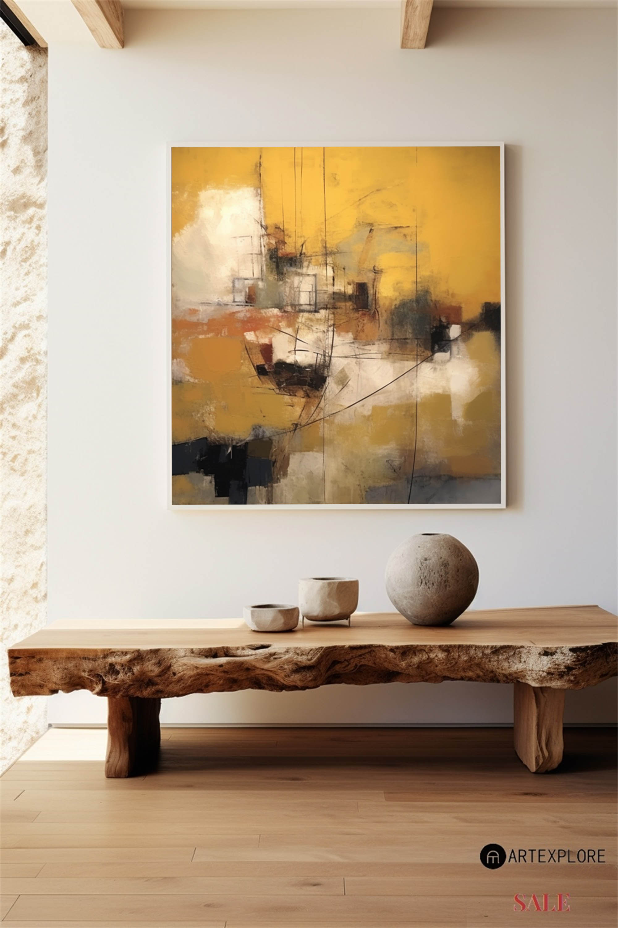 Modern Abstract Painting #ABAS166