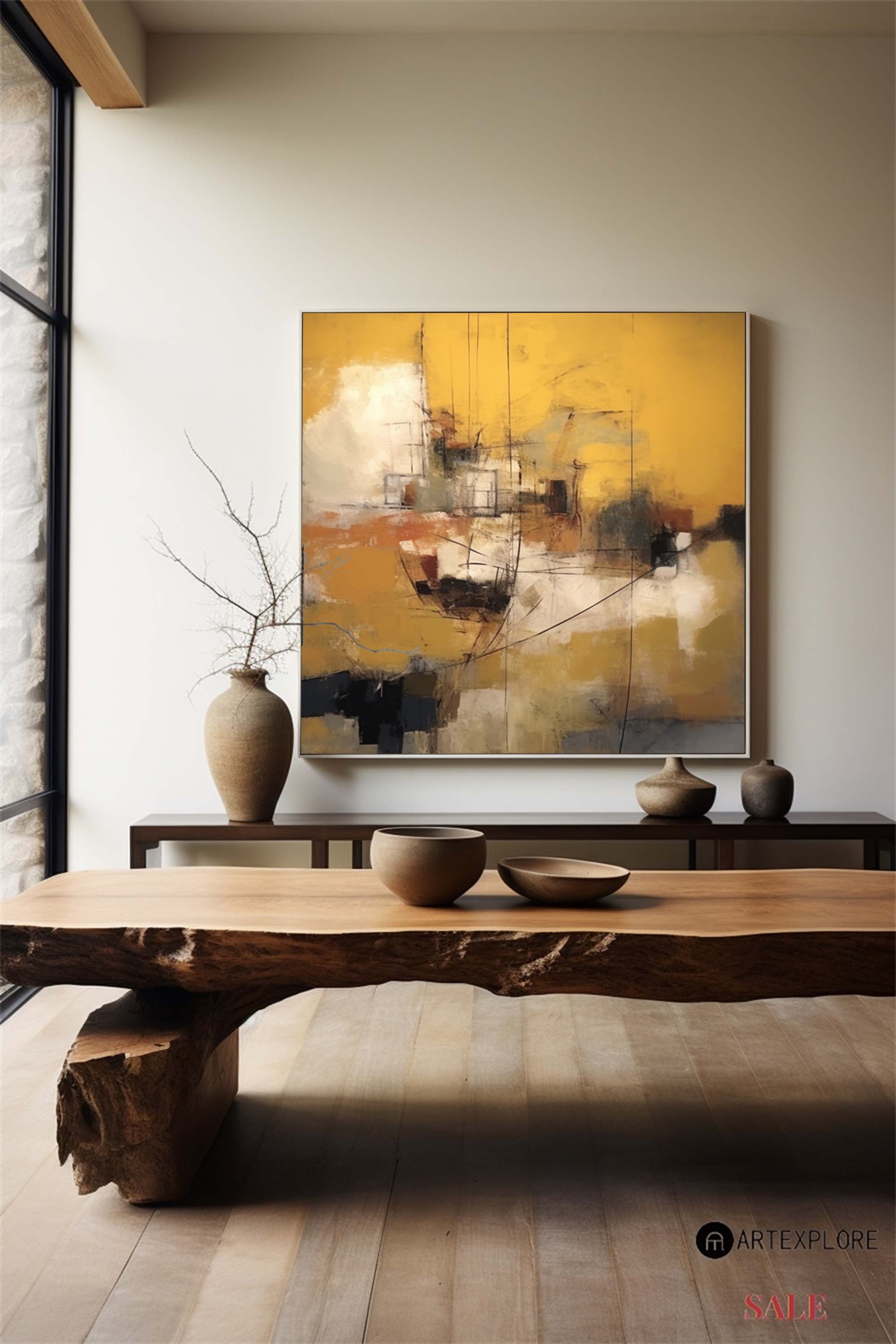 Modern Abstract Painting #ABAS166