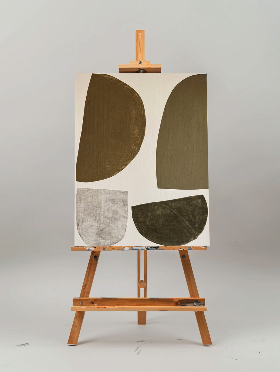 Modern Geometric Abstract Painting #ABAV462