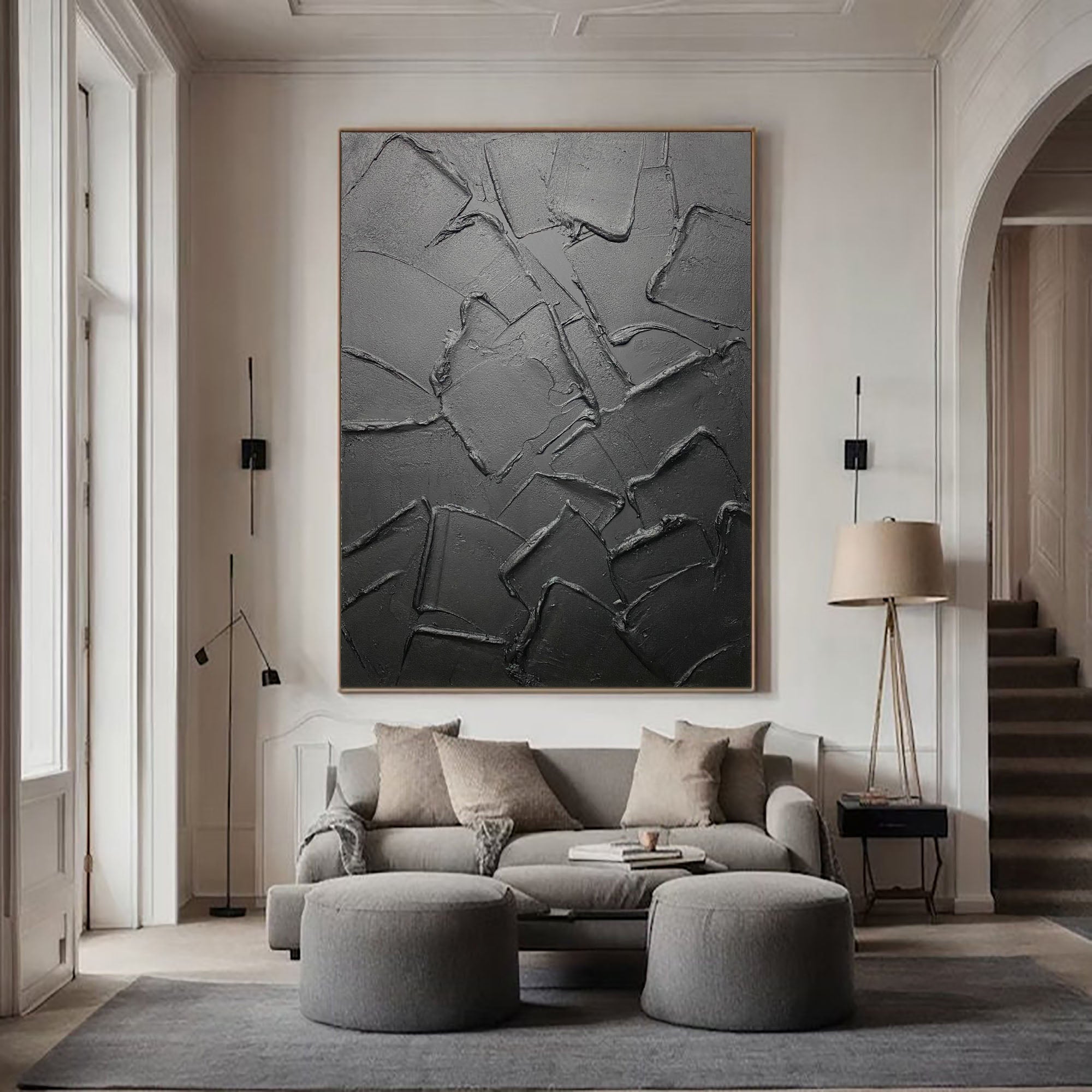 Simplistic Style Oil Painting | Modern Art for Elegant Home Decor #BM 083