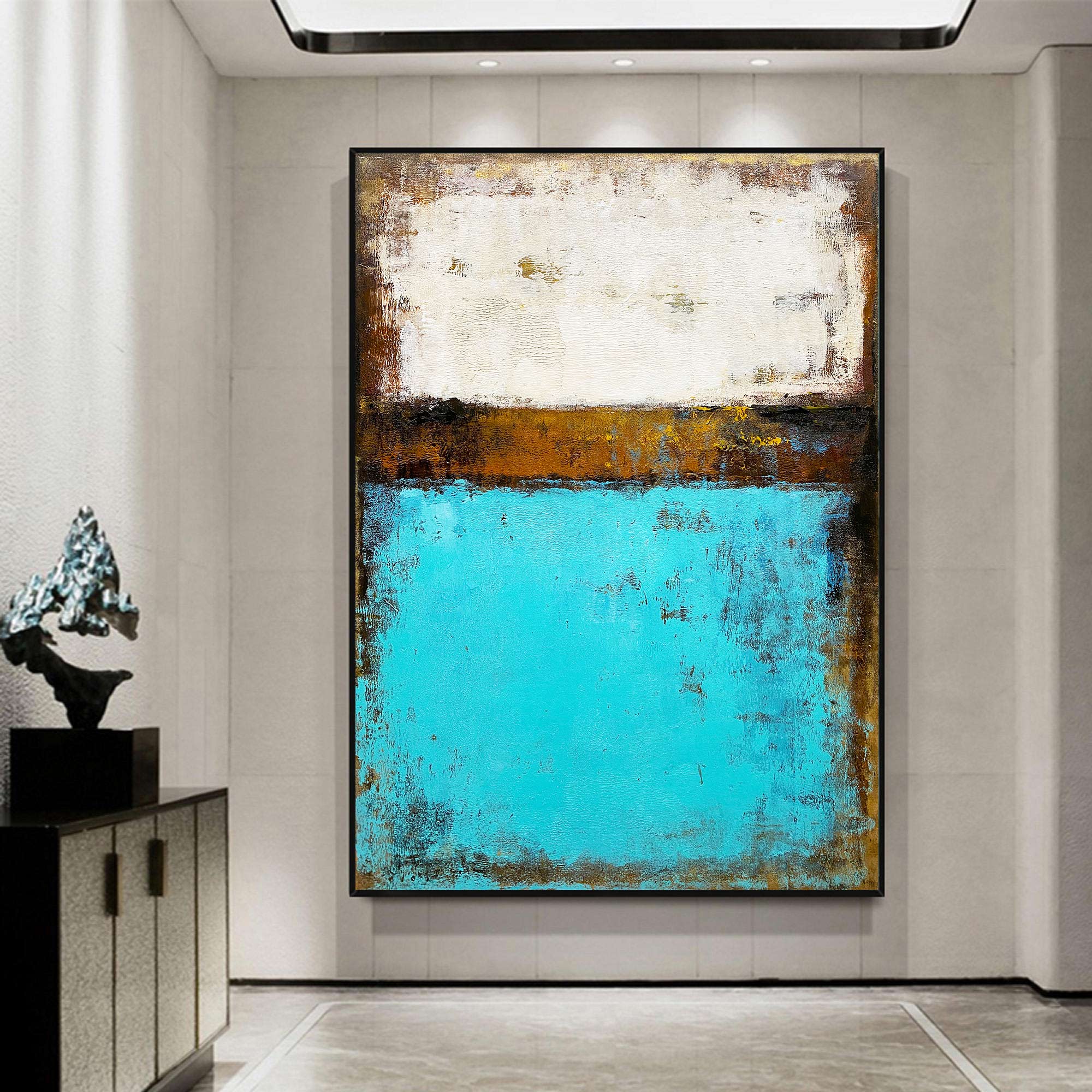 Abstract Seascape Painting #ABAV111