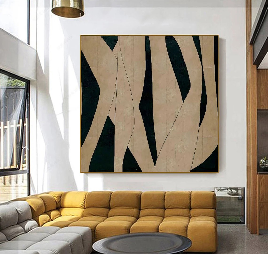 Modern Abstract Painting ¨C Flowing Lines #WSA 006