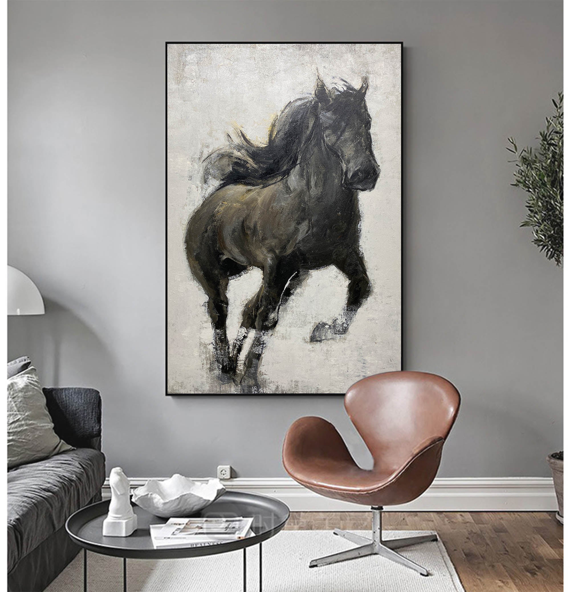 Running Horse Painting #ANH38