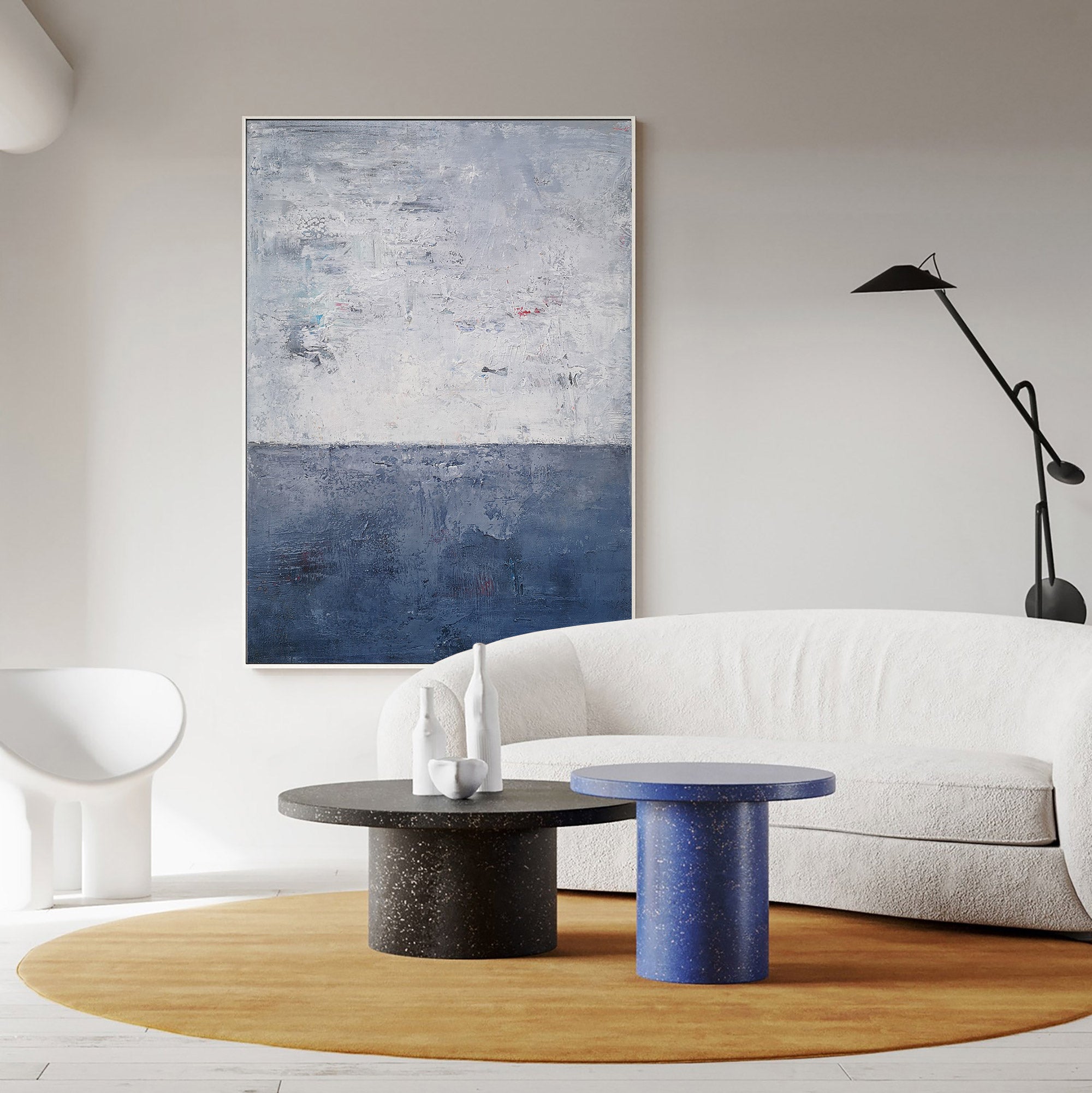 BLue Ocean Abstract Art #IS61