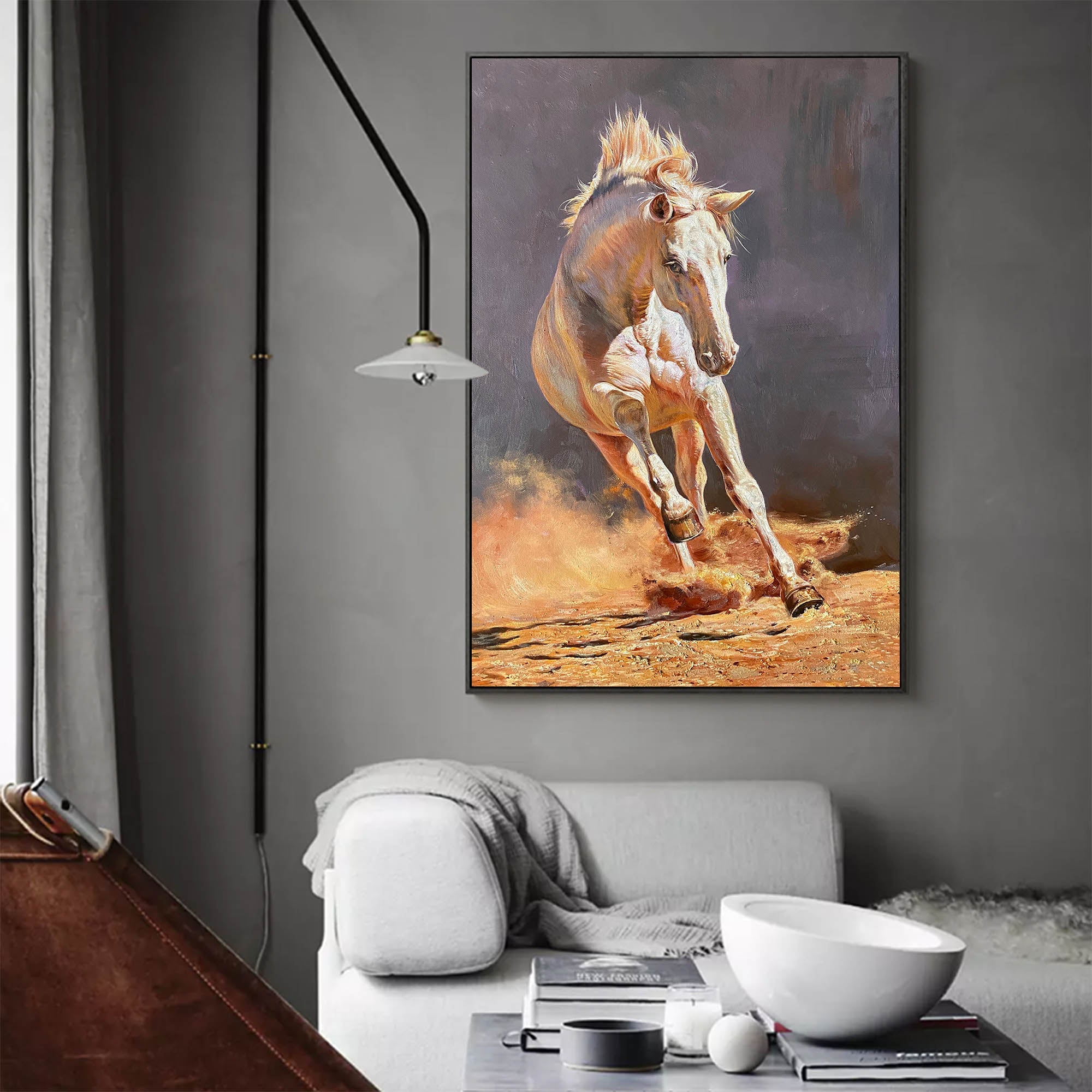 Running Horse Painting #ANH50