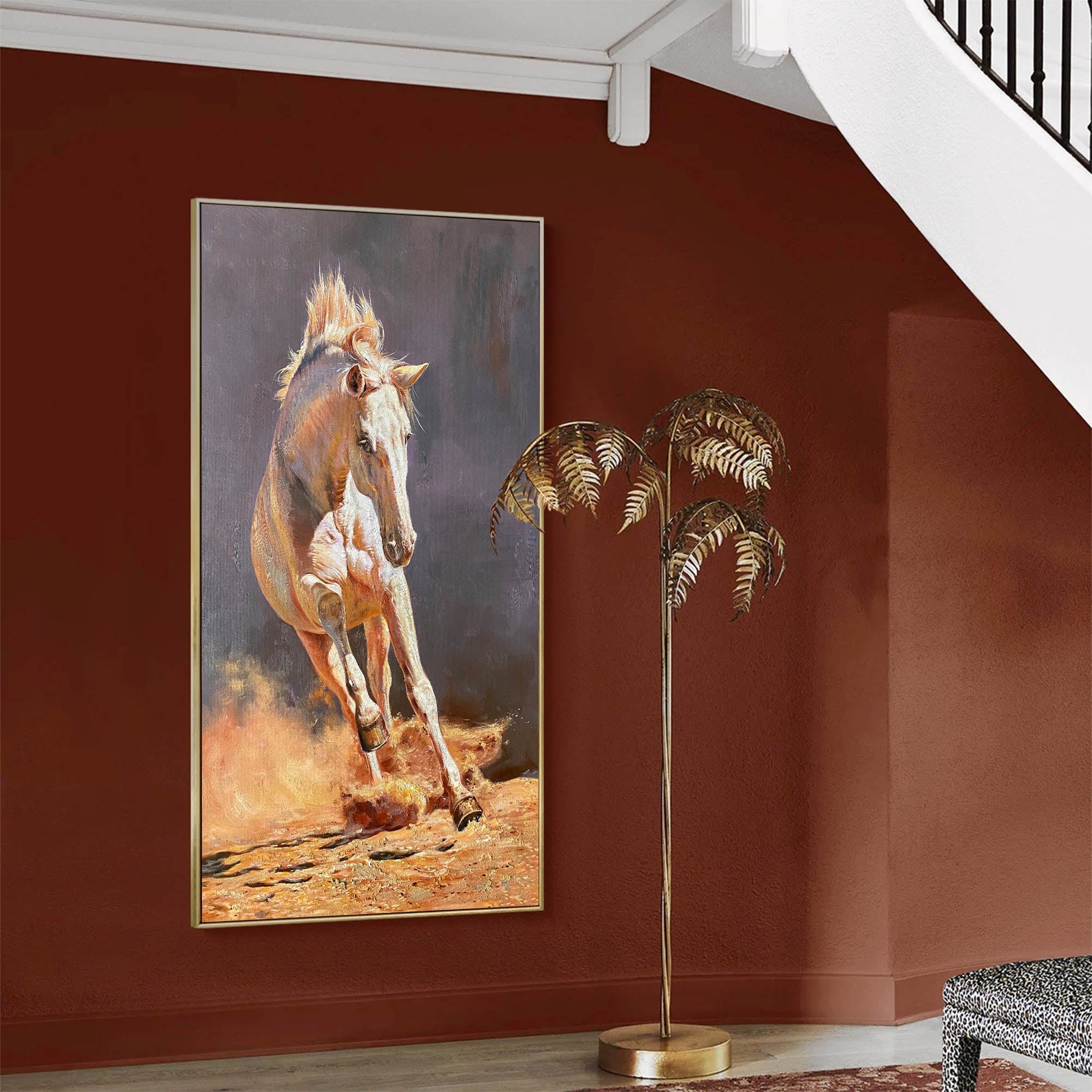 Running Horse Painting #ANH50