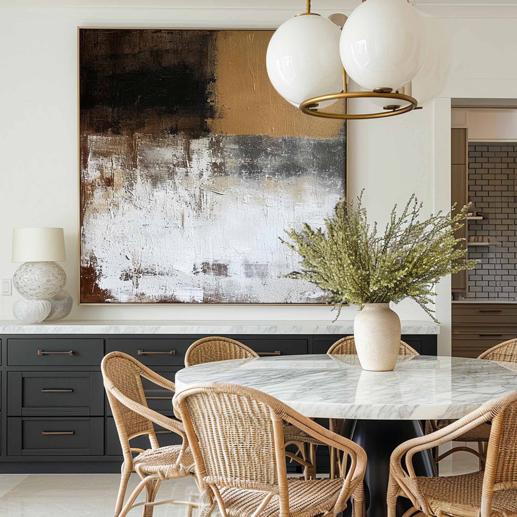 Modern Abstract Painting #ABAS187
