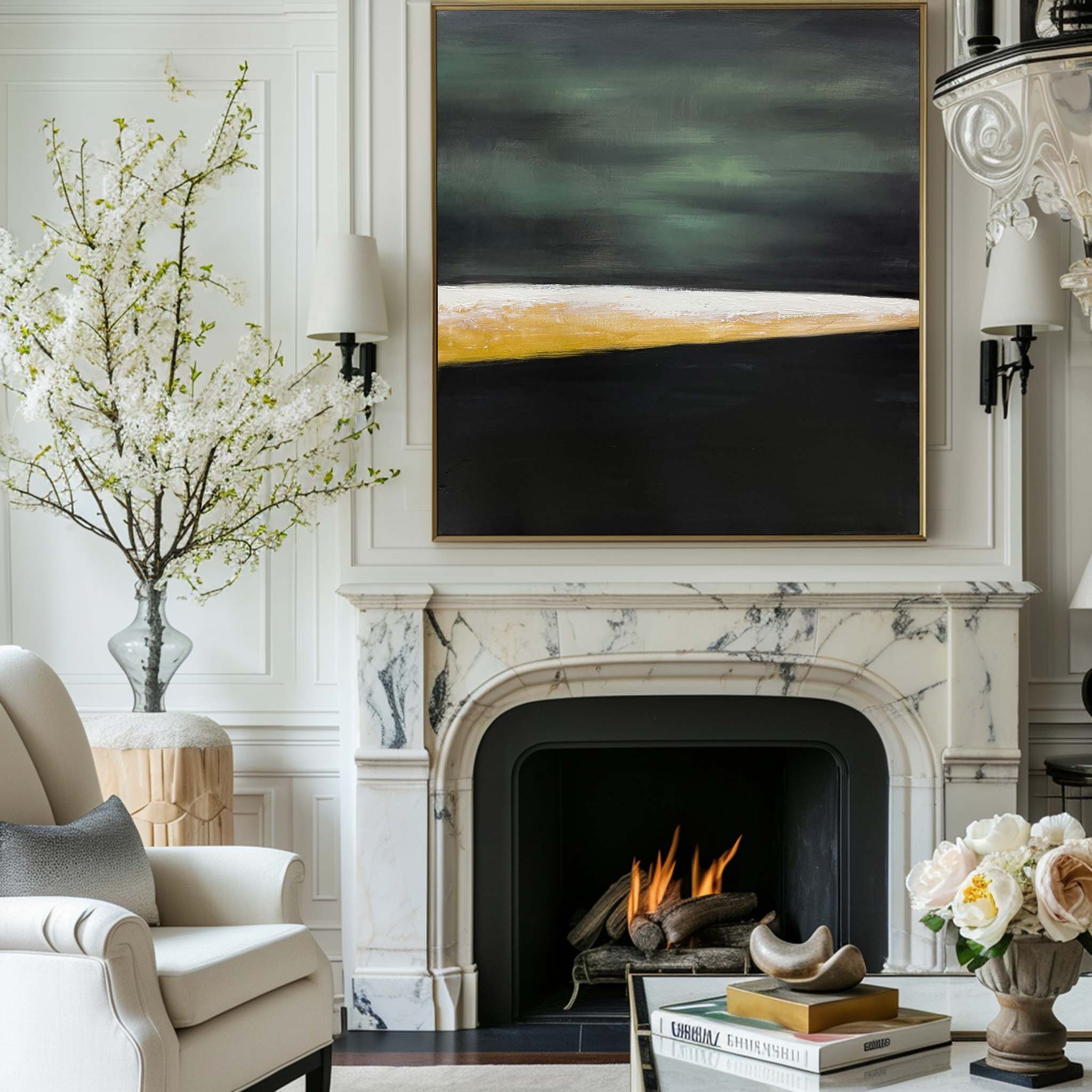 Modern Abstract Painting #ABAV245