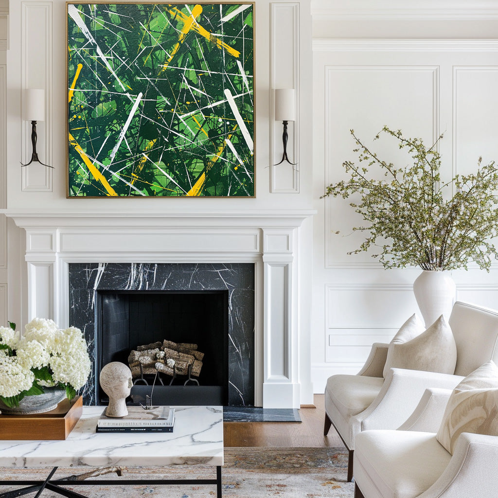 Modern Abstract Painting #ABAS198
